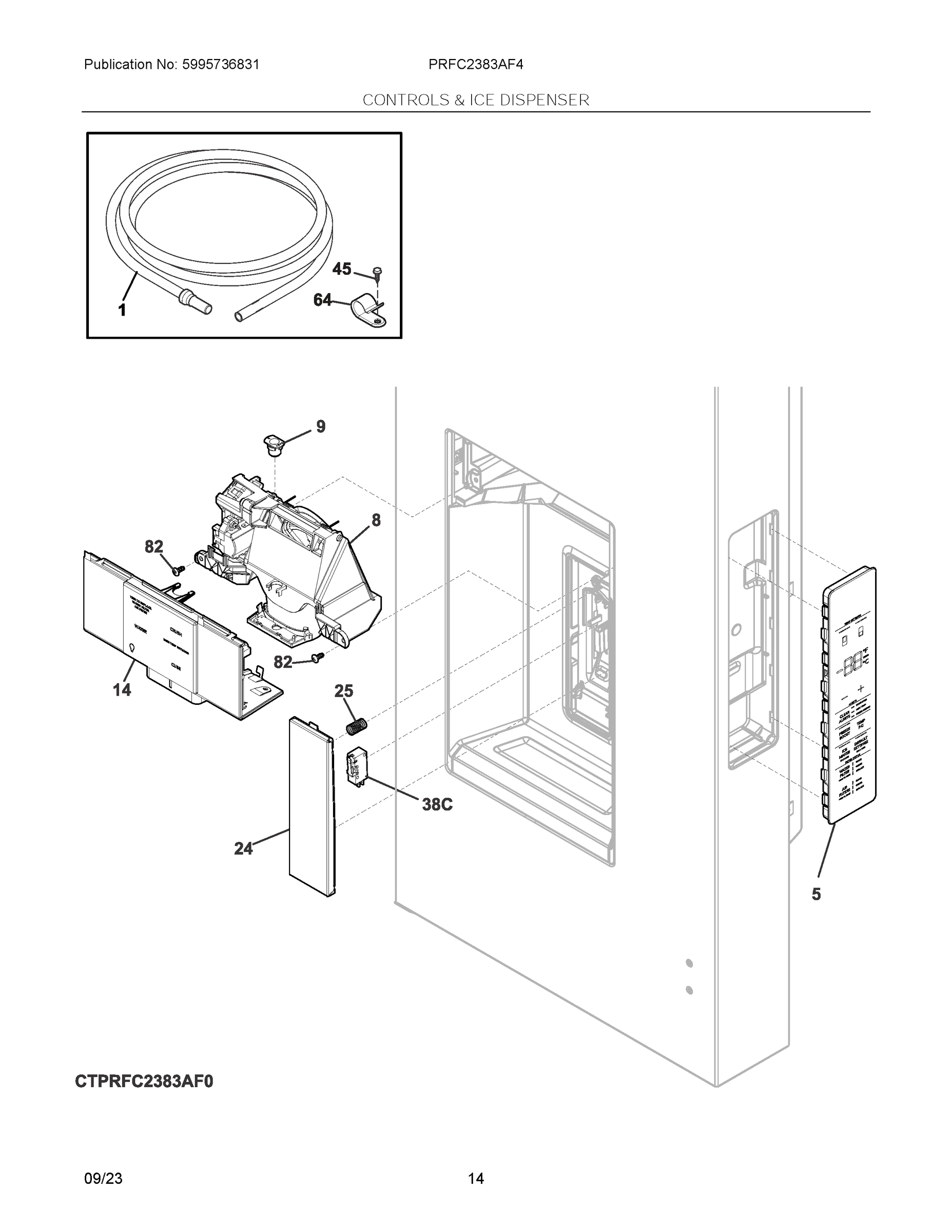 07 - CONTROLS & ICE DISPENSER