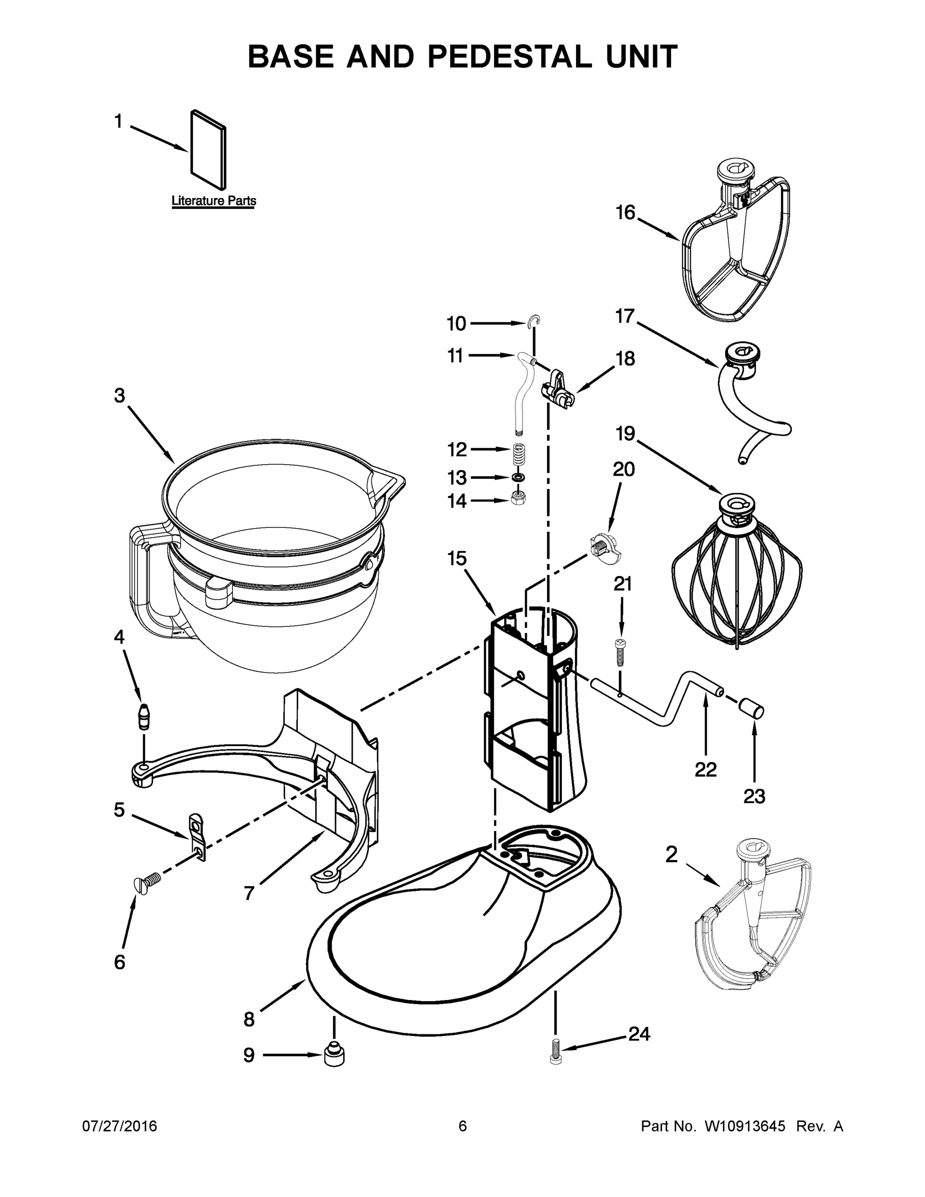 04 - BASE AND PEDESTAL UNIT