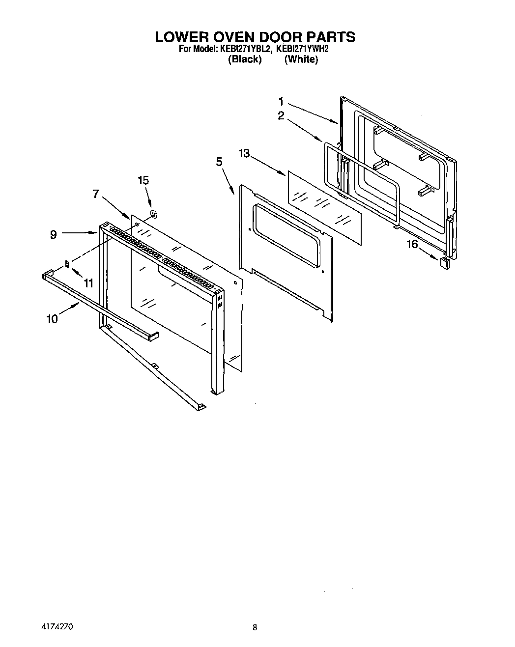 05 - LOWER OVEN DOOR