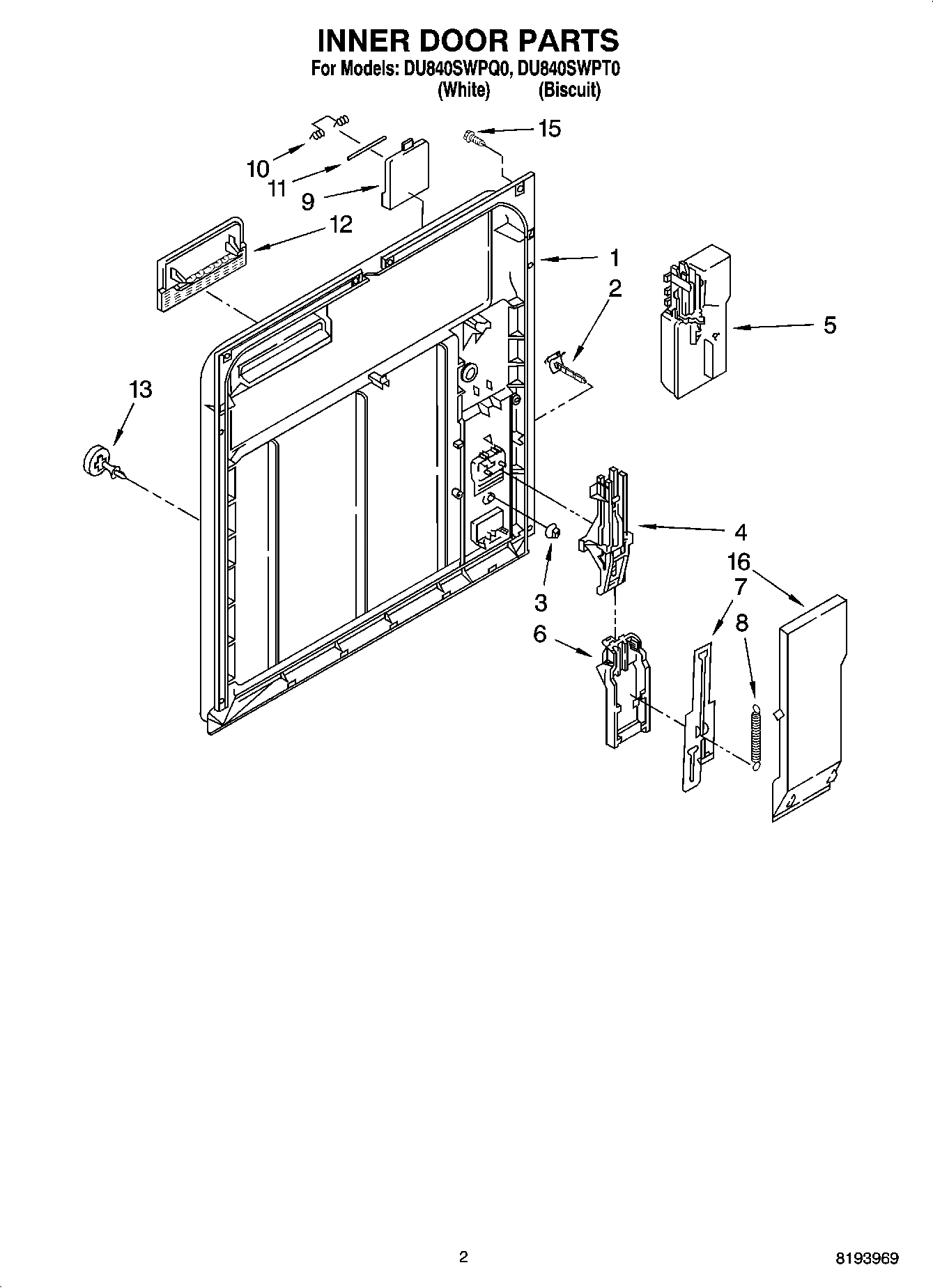 02 - INNER DOOR PARTS