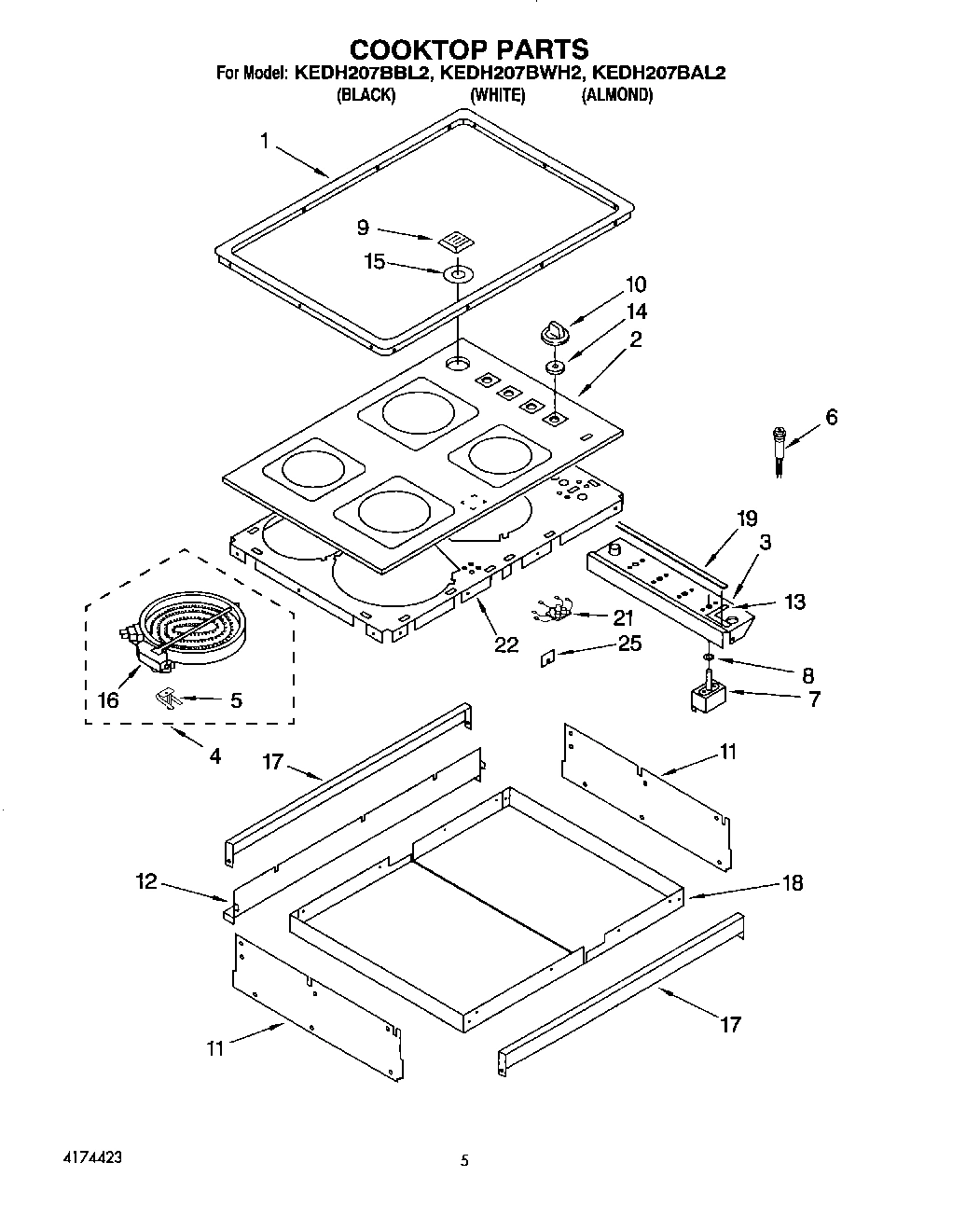 04 - COOKTOP, OPTIONAL