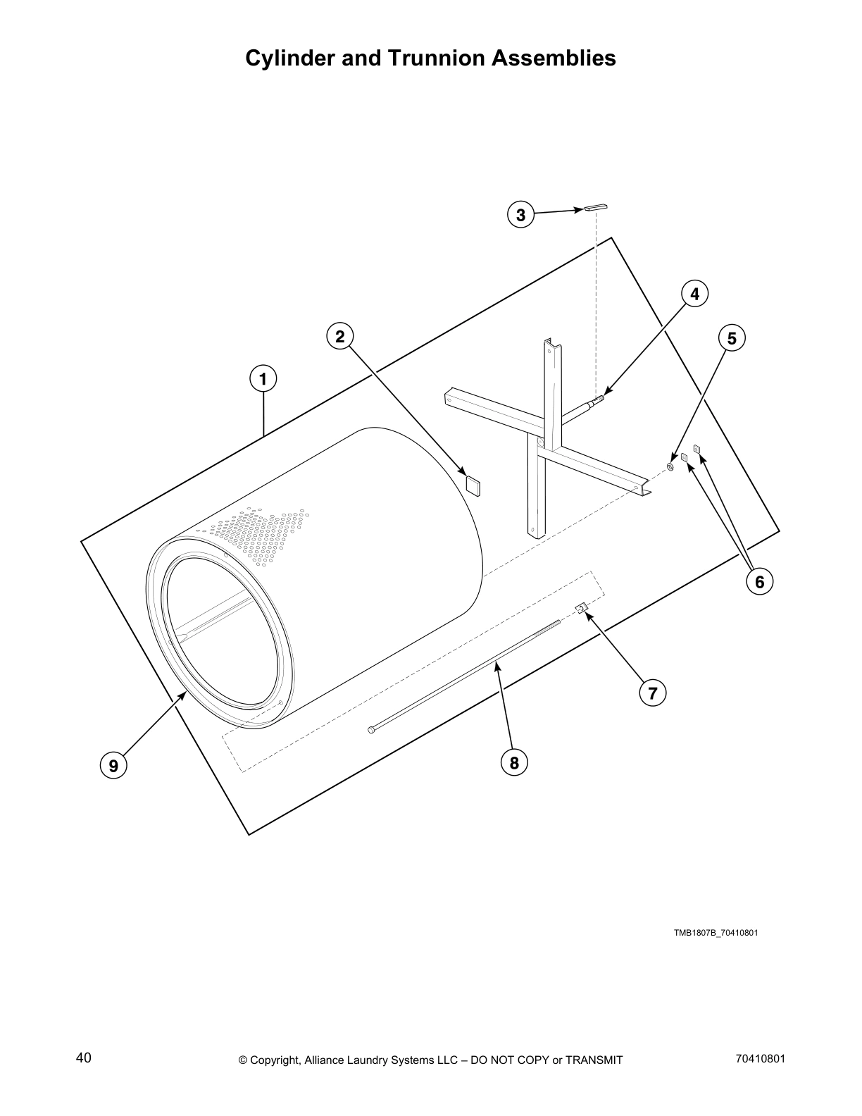 Cylinder and Trunnion Assemblies