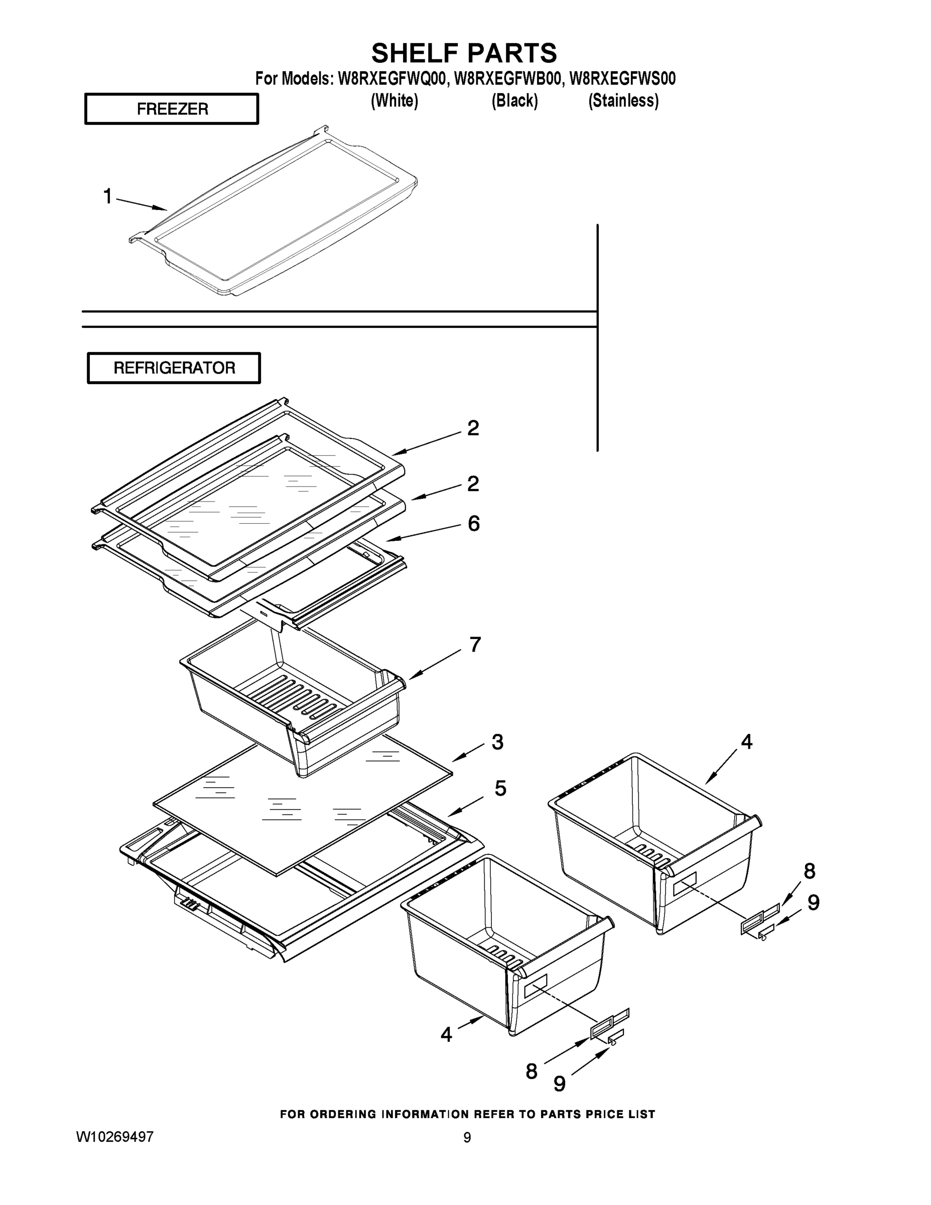 05 - SHELF PARTS