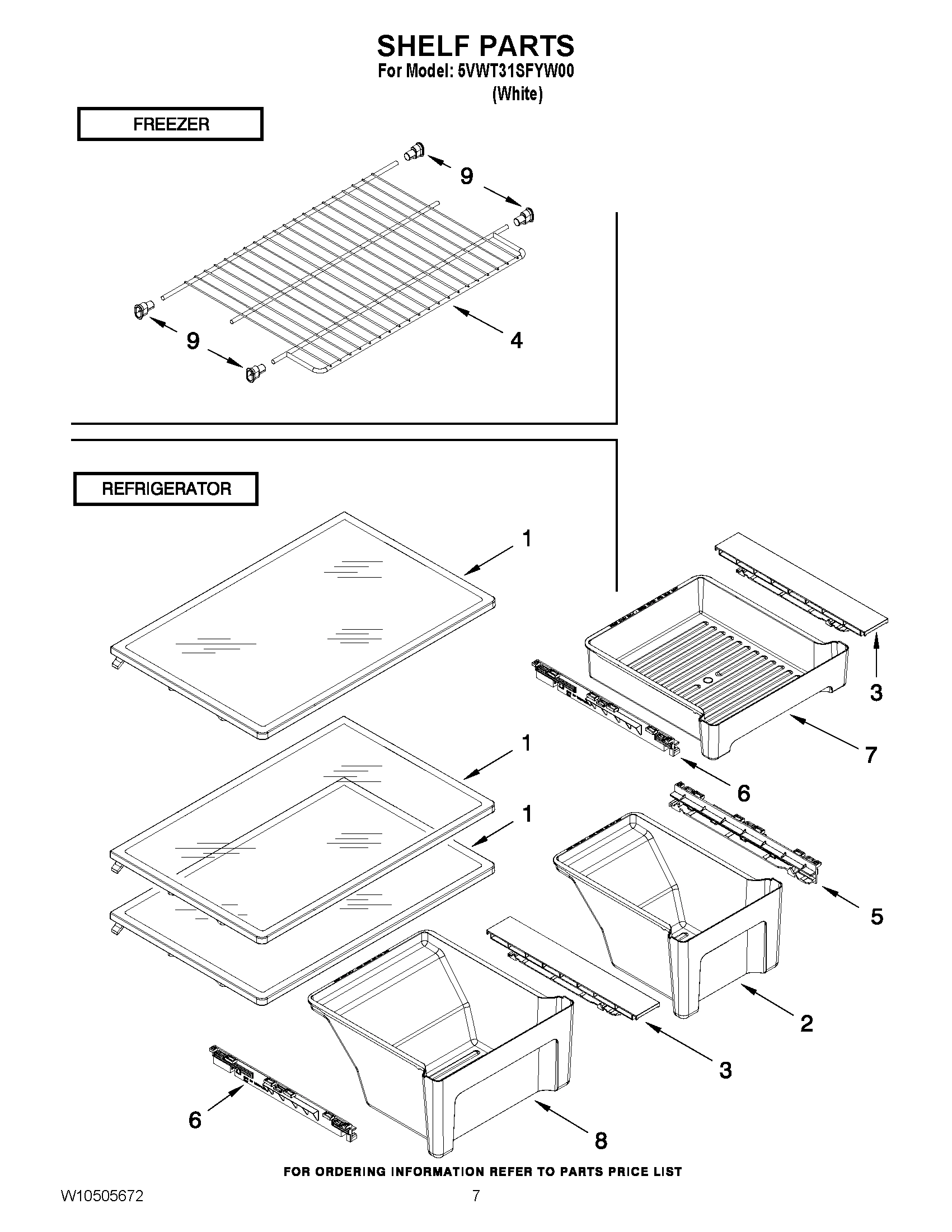 04 - SHELF PARTS