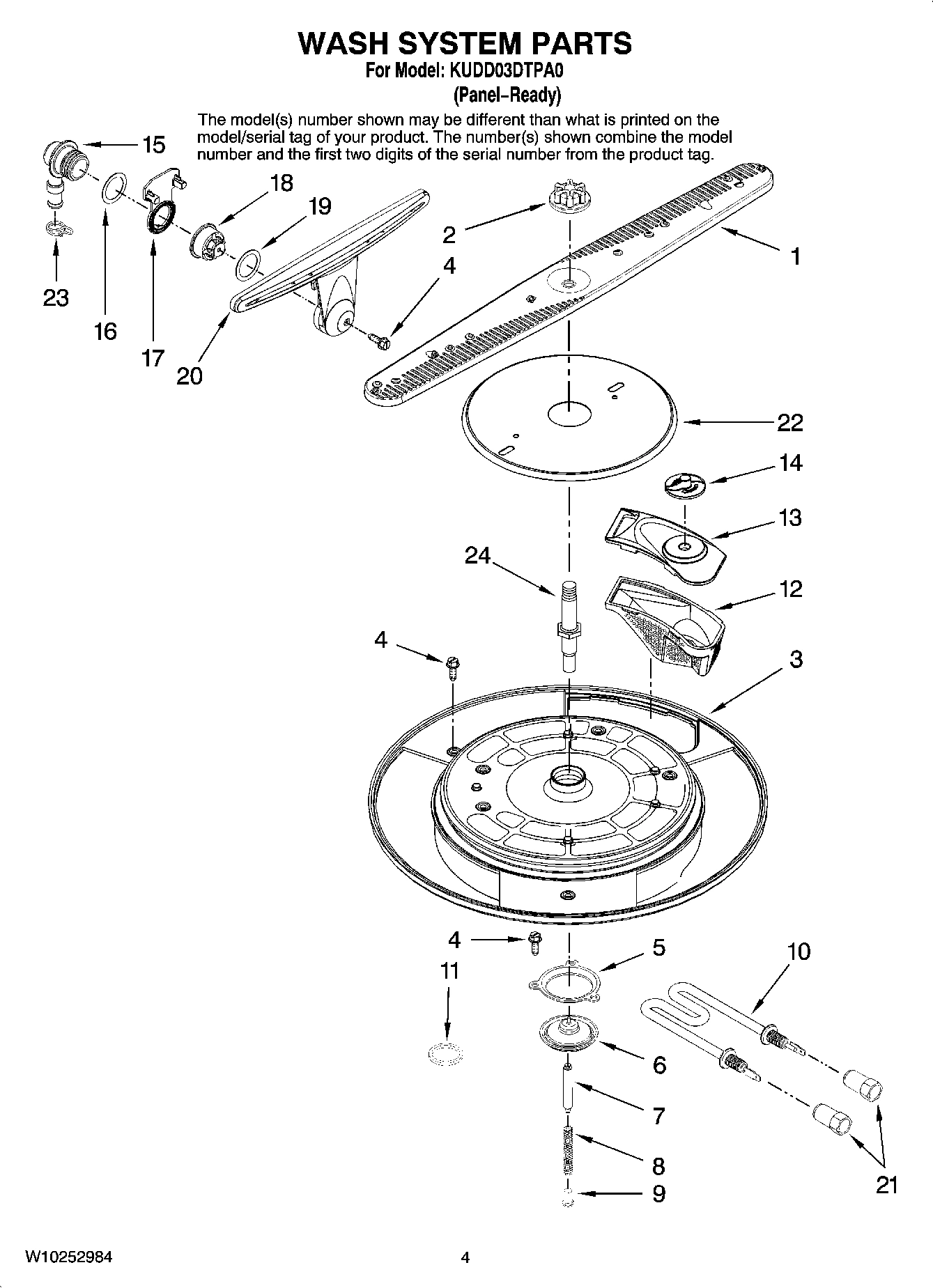 03 - WASH SYSTEM PARTS