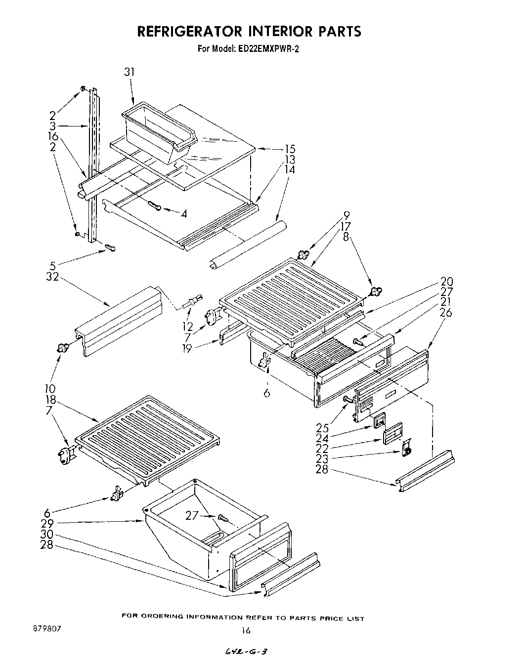 09 - REFRIGERATOR INTERIOR, LIT/OPTIONAL