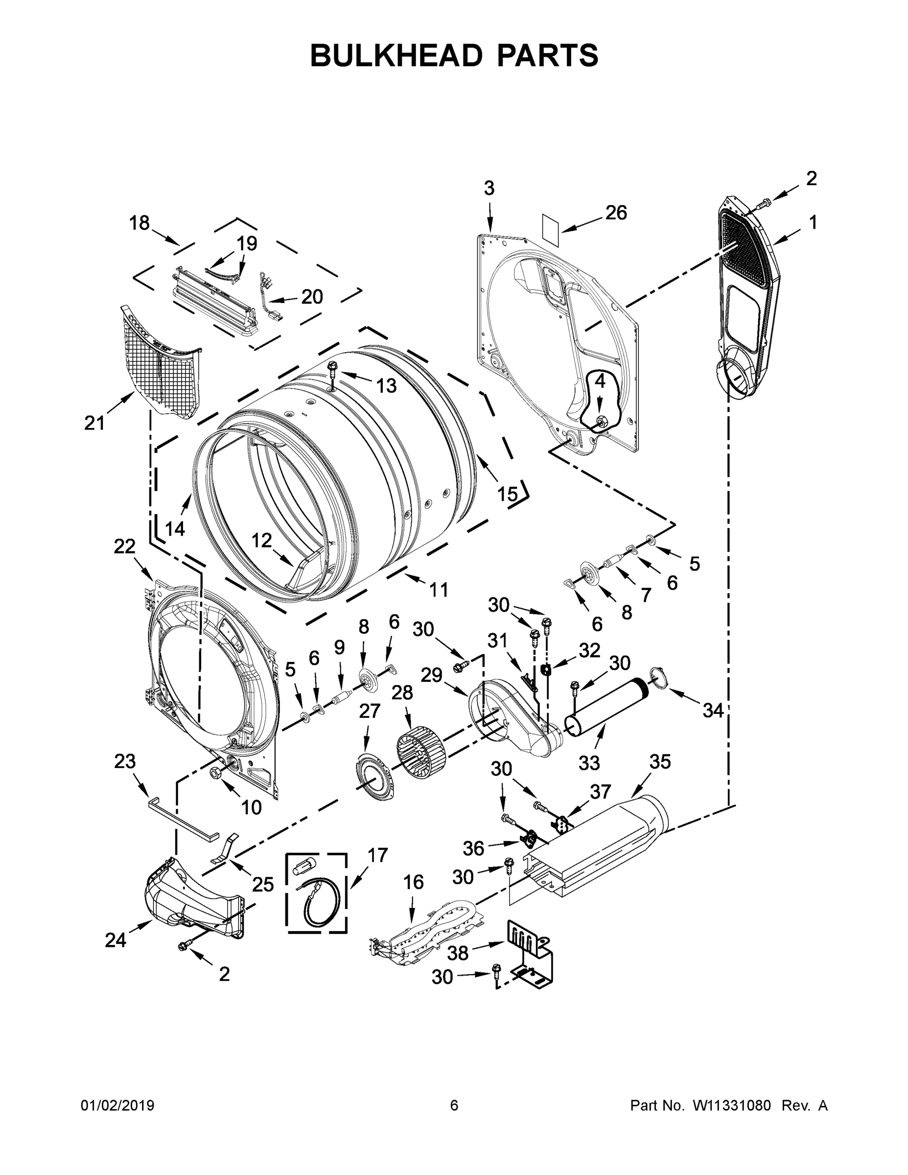 04 - BULKHEAD PARTS