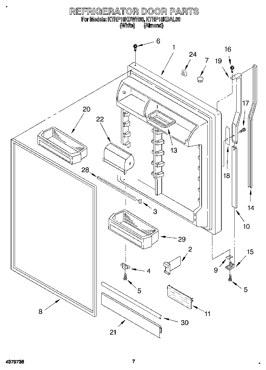 04 - REFRIGERATOR DOOR