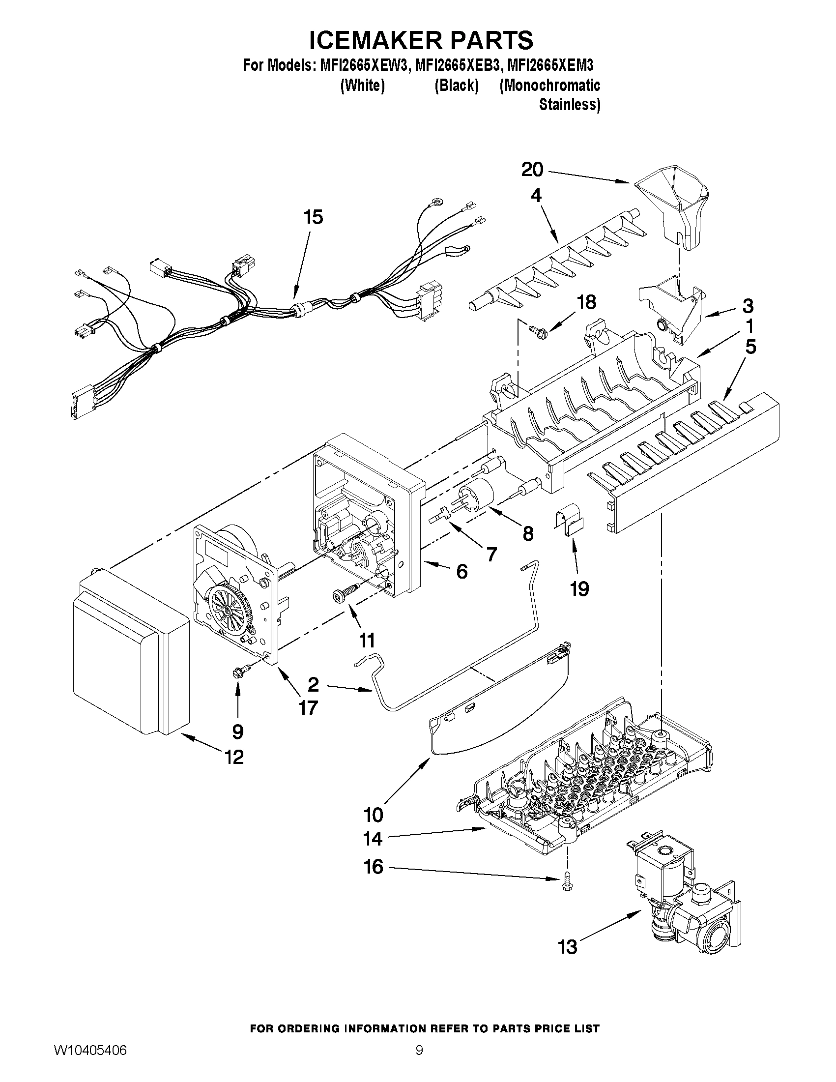 05 - ICEMAKER PARTS