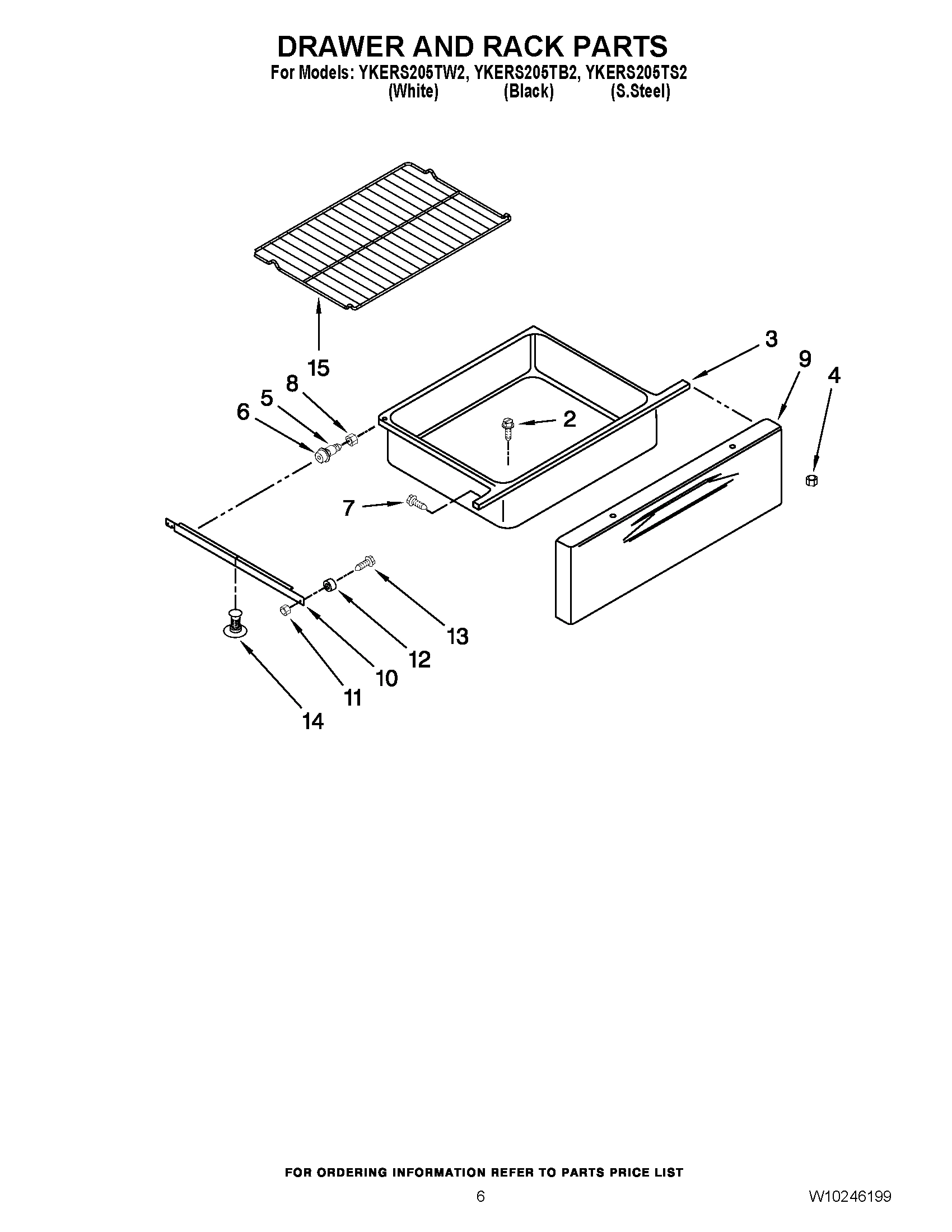 05 - DRAWER AND RACK PARTS
