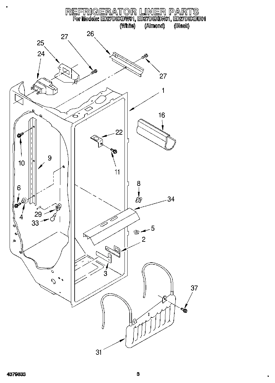02 - REFRIGERATOR LINER
