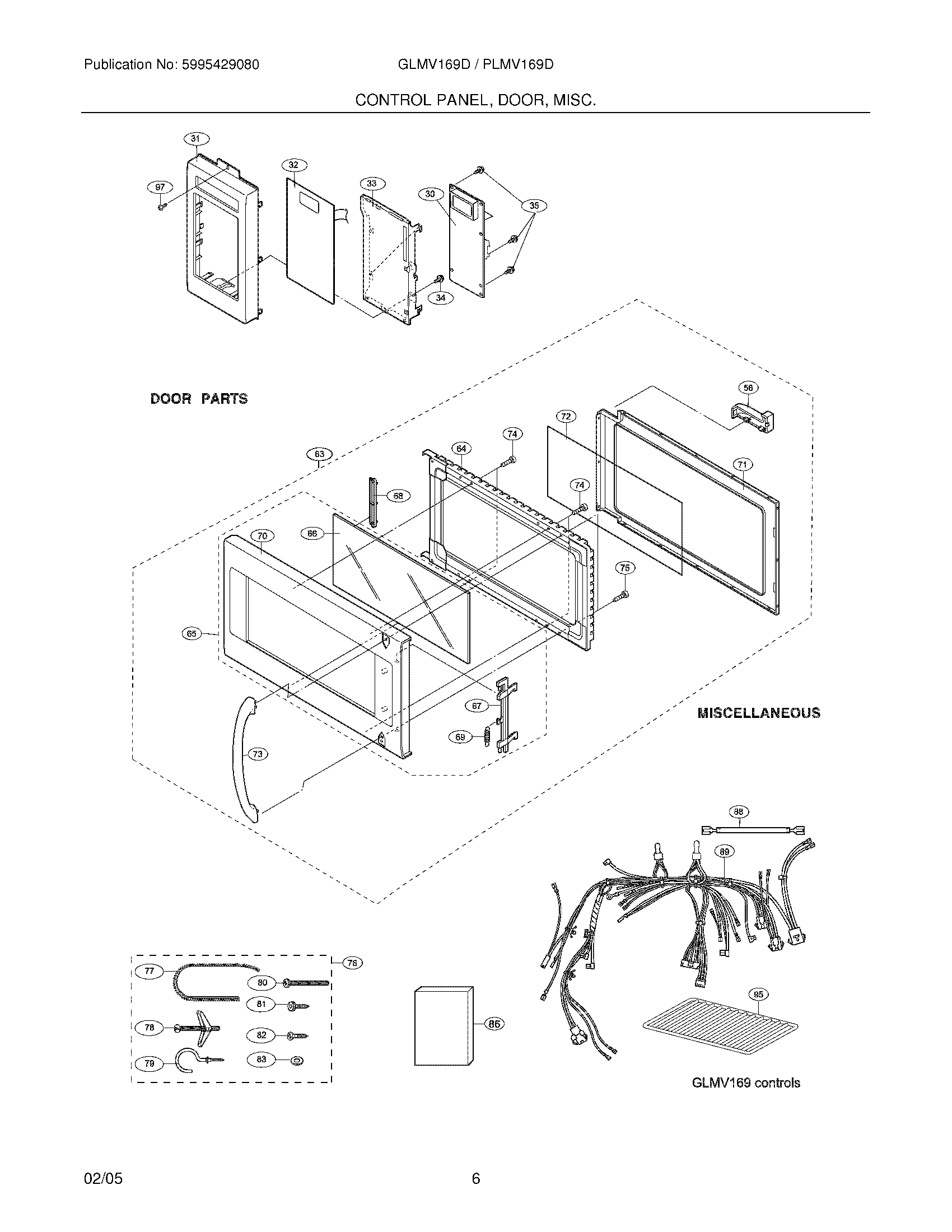 05 - CONTROL PANEL/DOOR/MISC