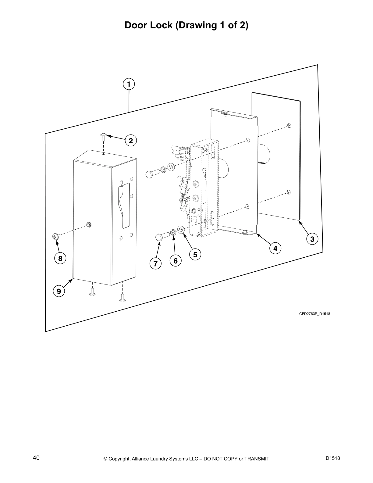 Door Lock (Drawing 1 of 2)