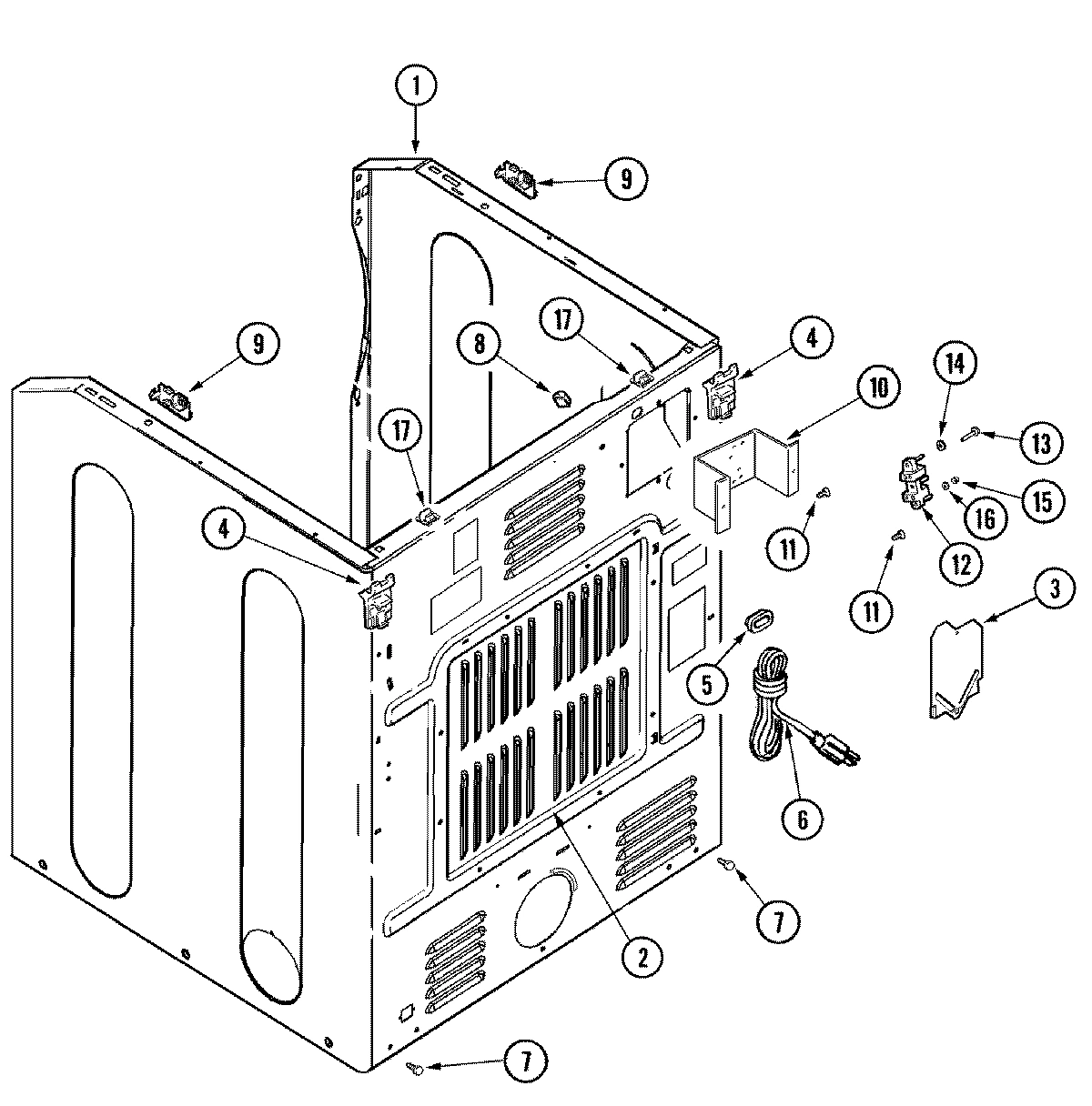01 - CABINET-REAR