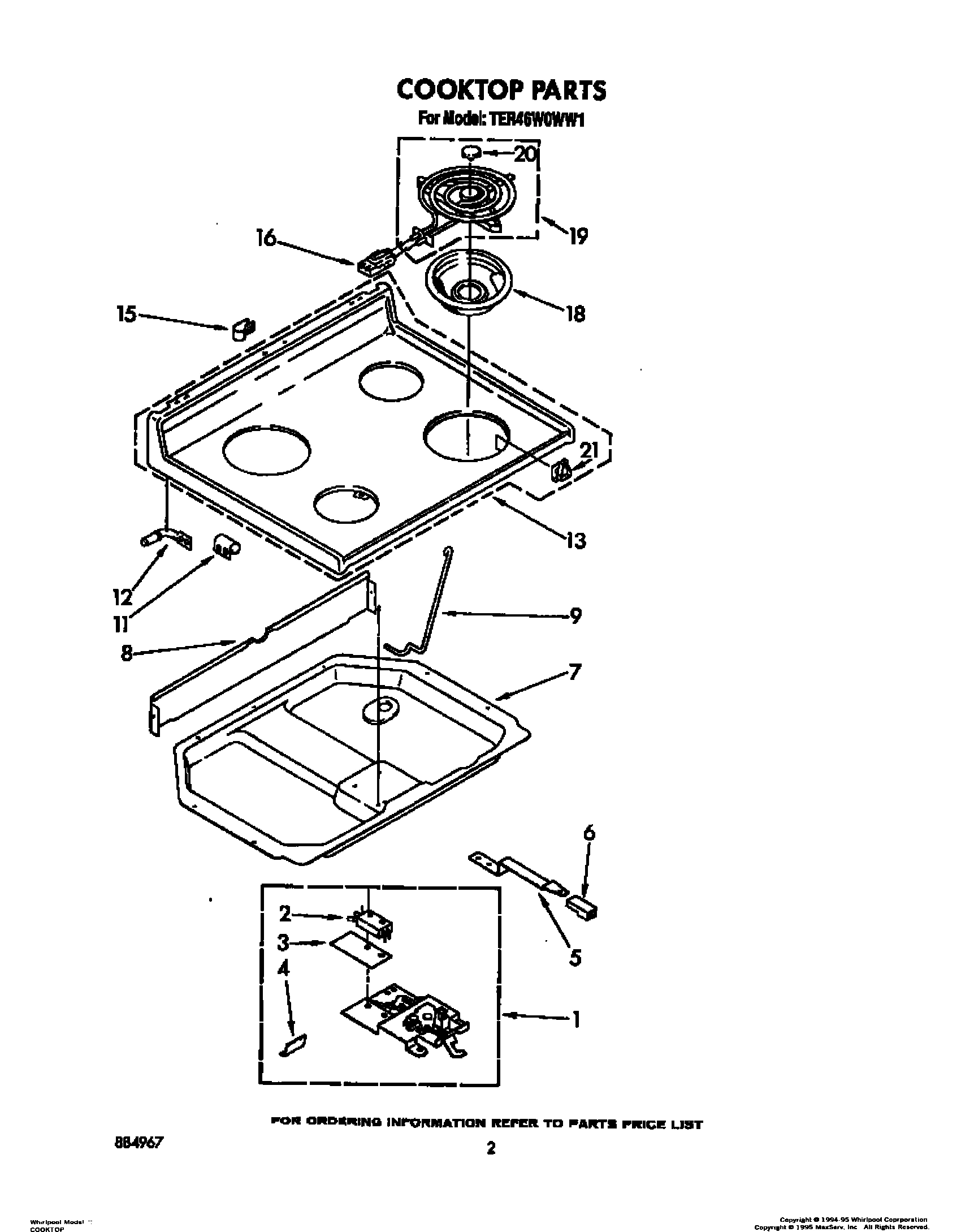 02 - COOKTOP, LIT/OPTIONAL