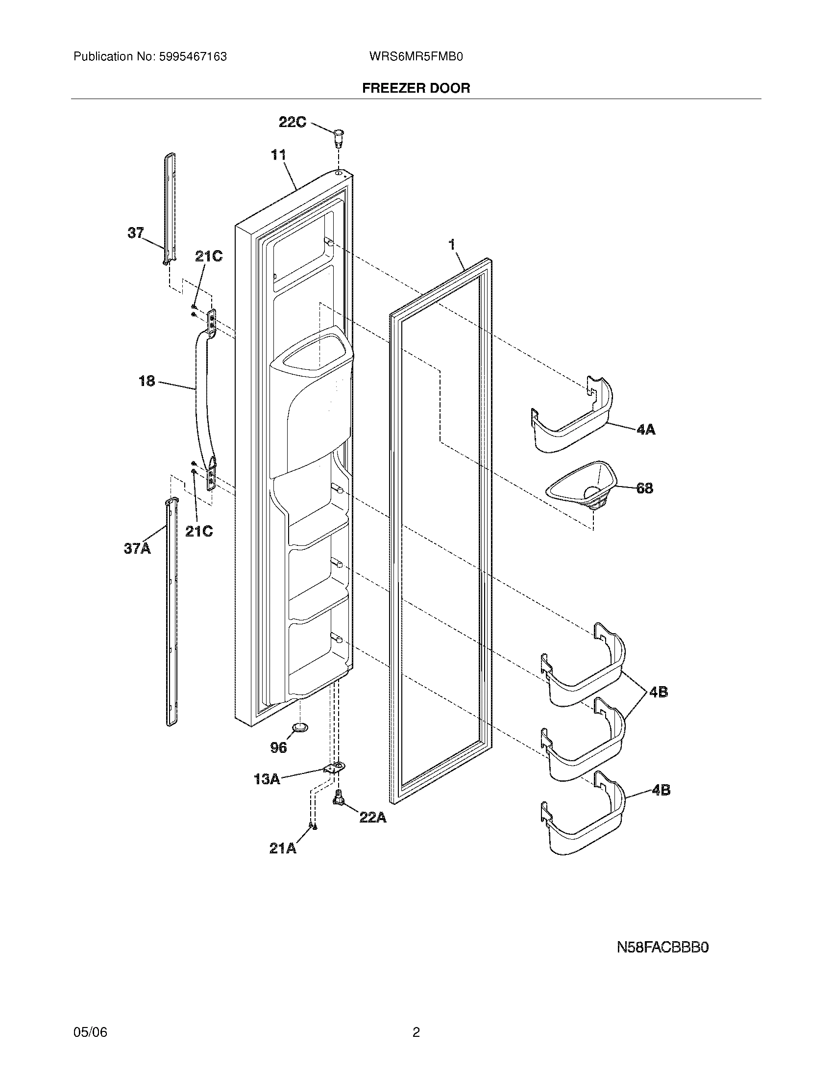 03 - FREEZER DOOR