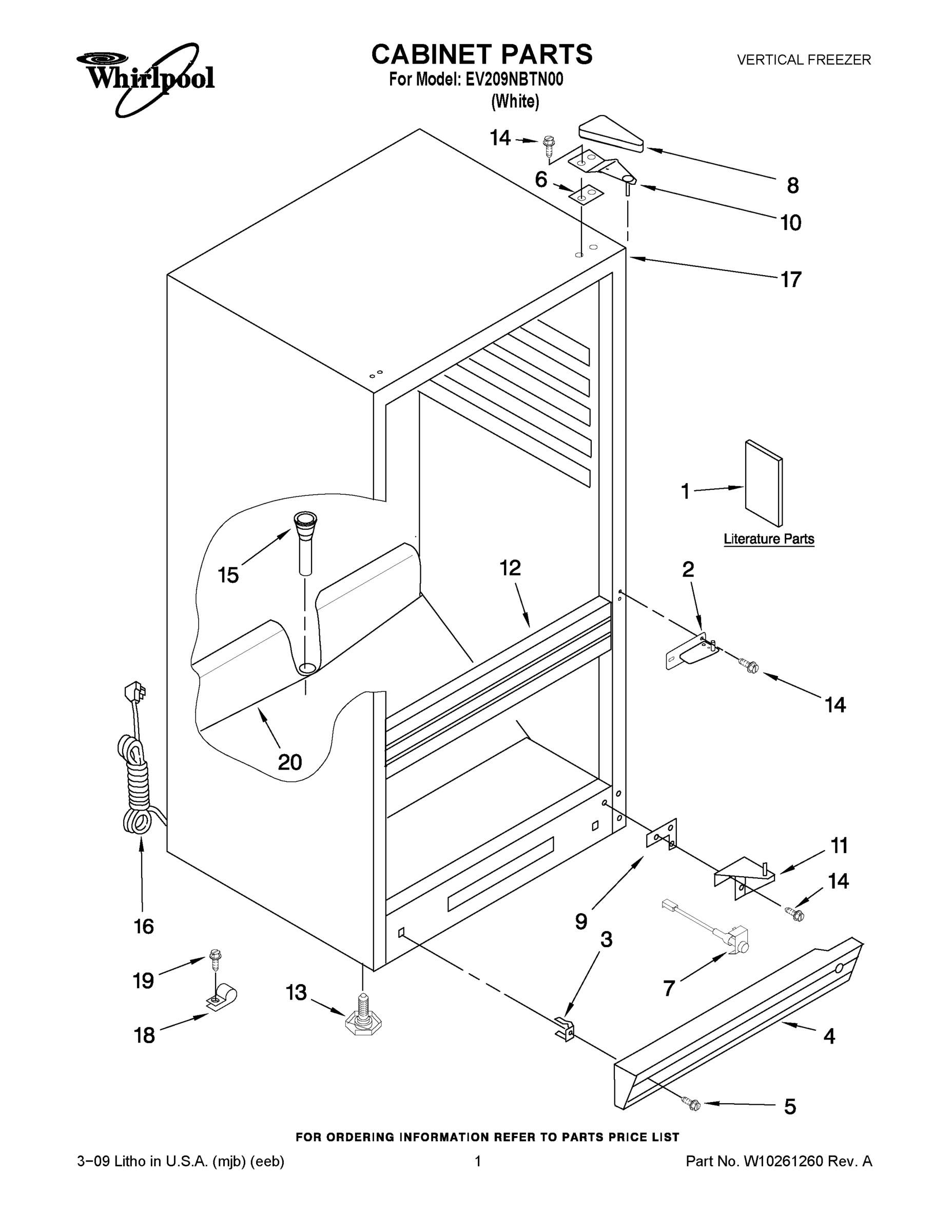 01 - CABINET PARTS