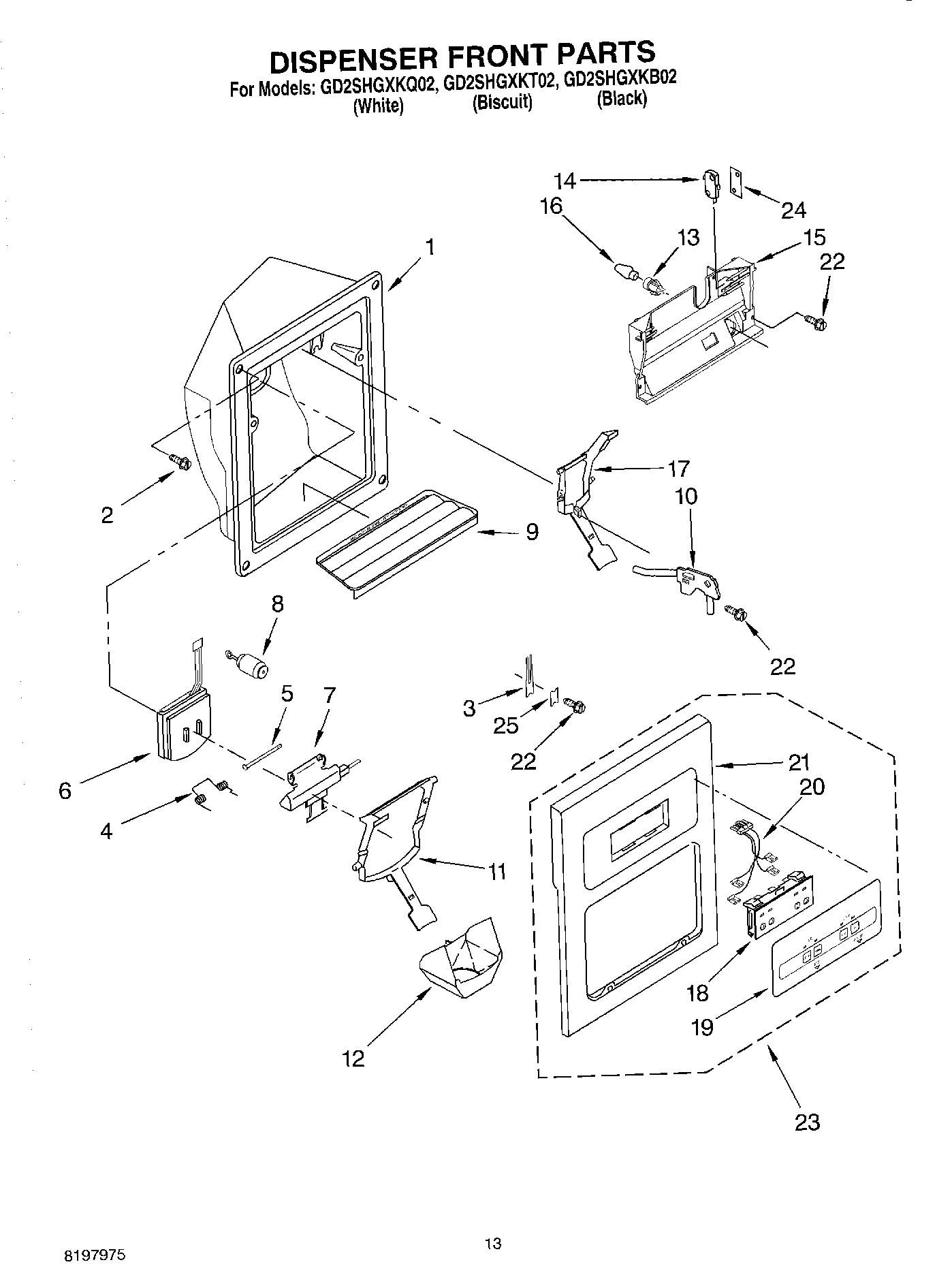 09 - DISPENSER FRONT