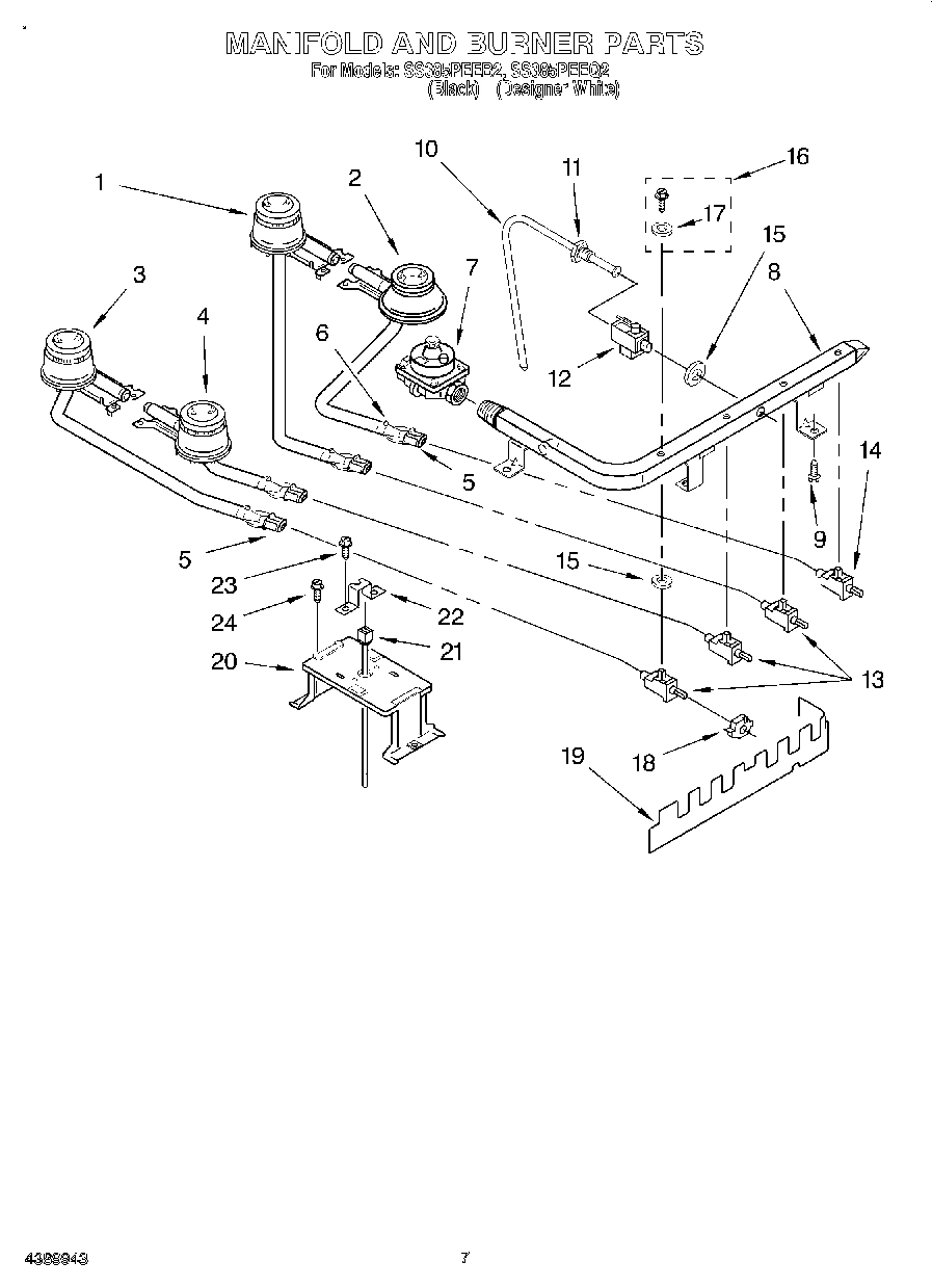 04 - MANIFOLD AND BURNER