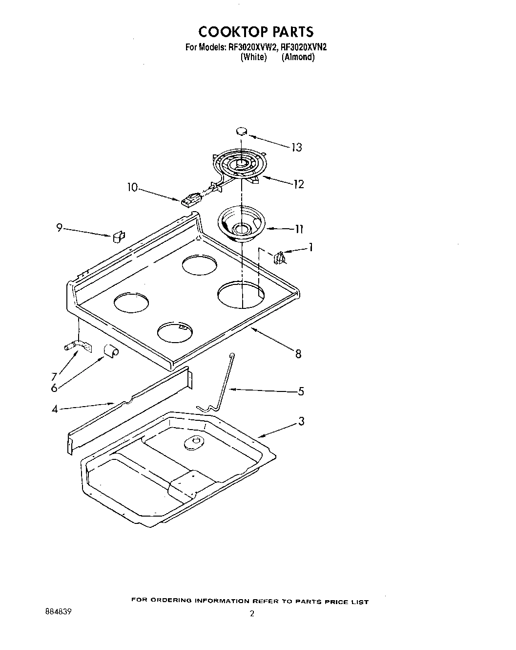 02 - COOKTOP, LIT/OPTIONAL