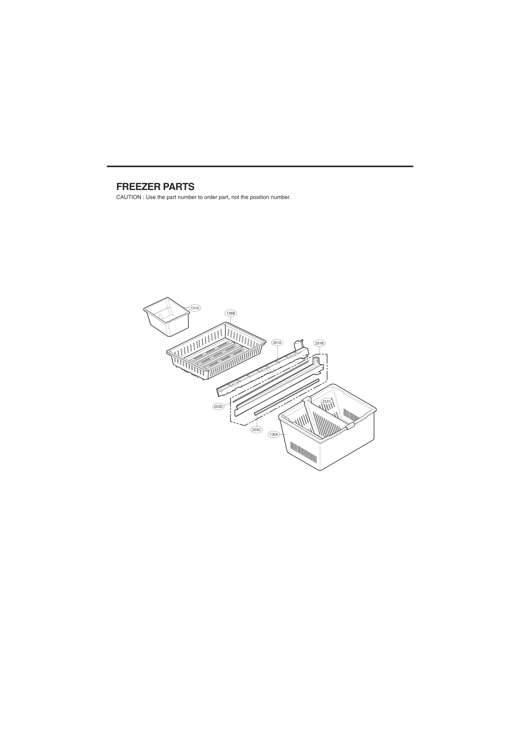 FREEZER PARTS