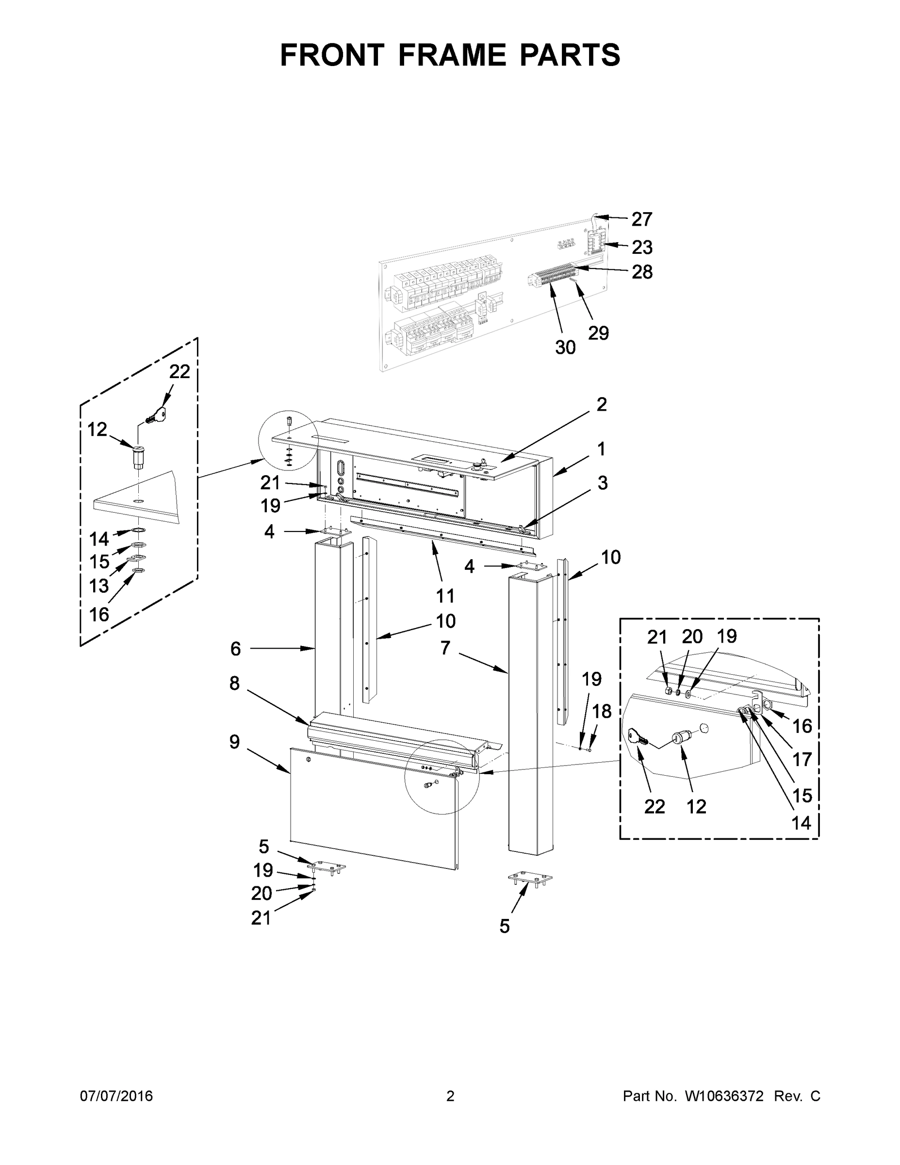 02 - FRONT FRAME PARTS