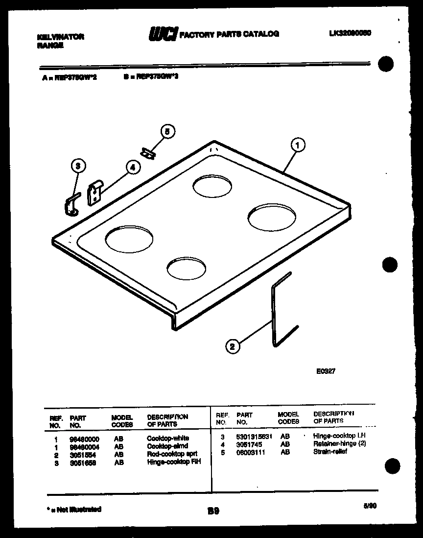 03 - COOKTOP PARTS