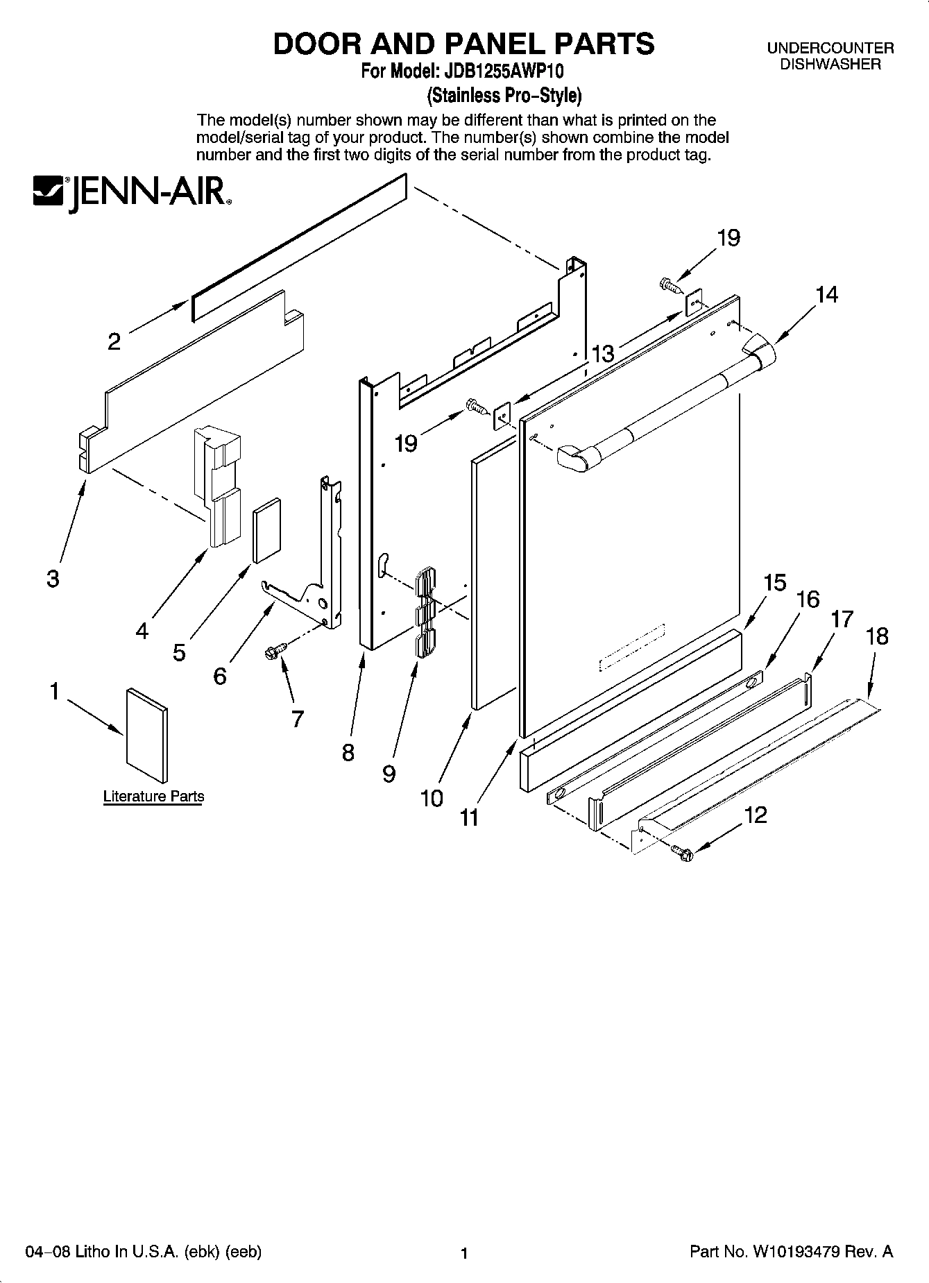 01 - DOOR AND PANEL PARTS