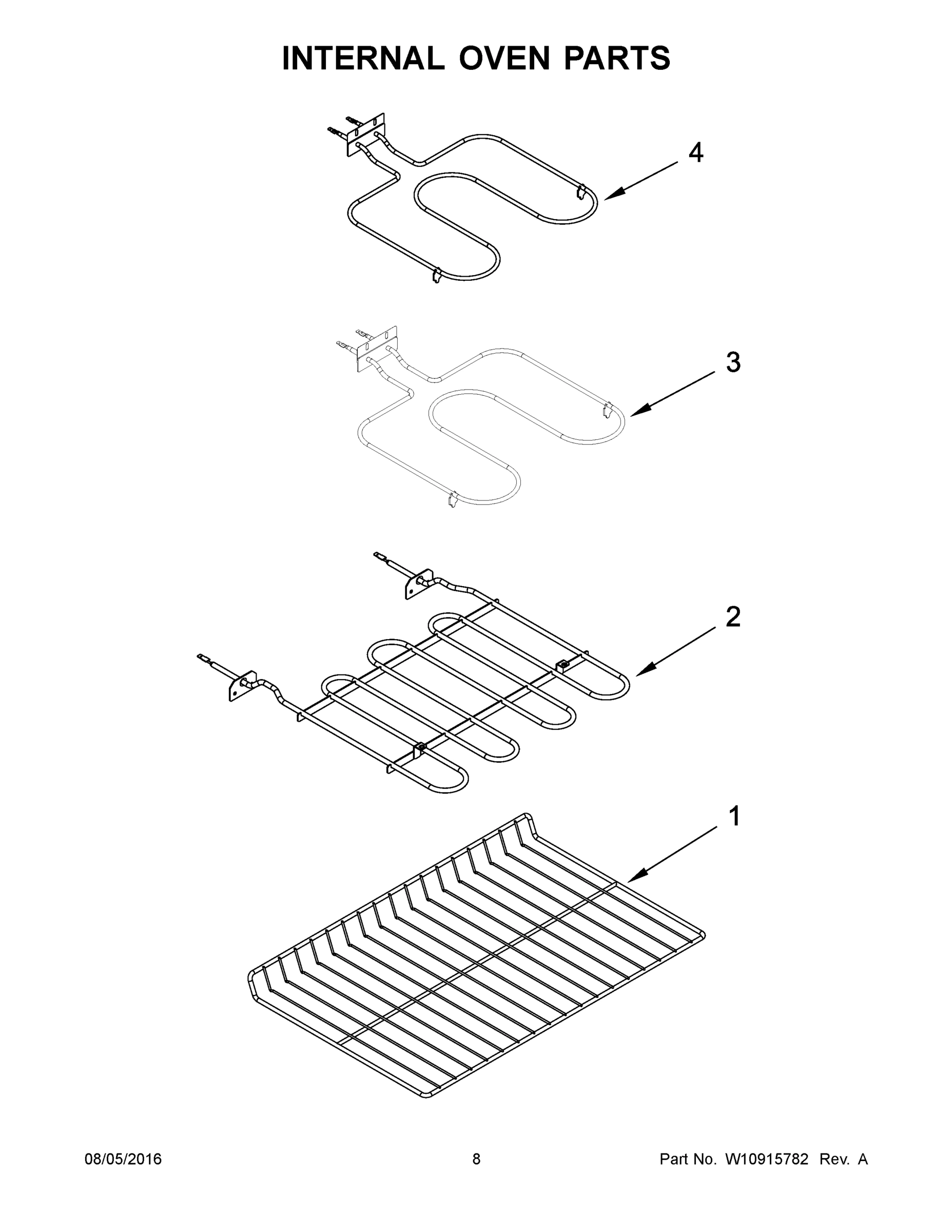 05 - INTERNAL OVEN PARTS