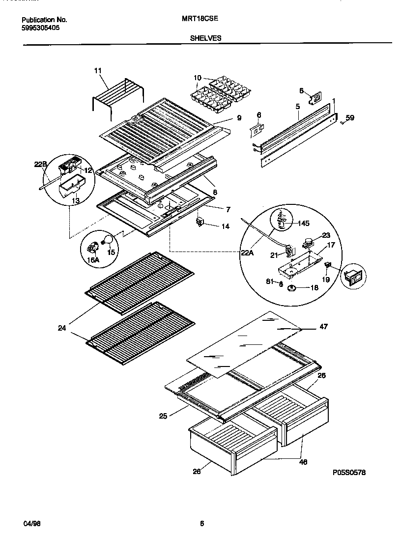 04 - SHELVES/CONTROLS