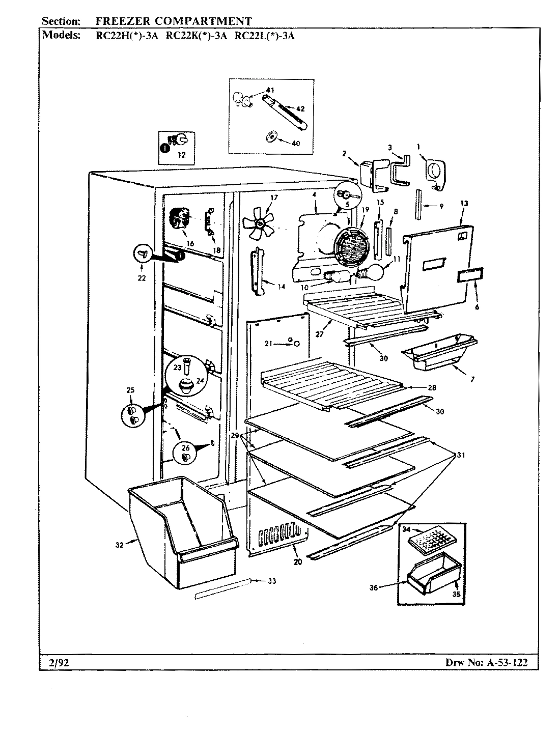 01 - FREEZER COMPARTMENT