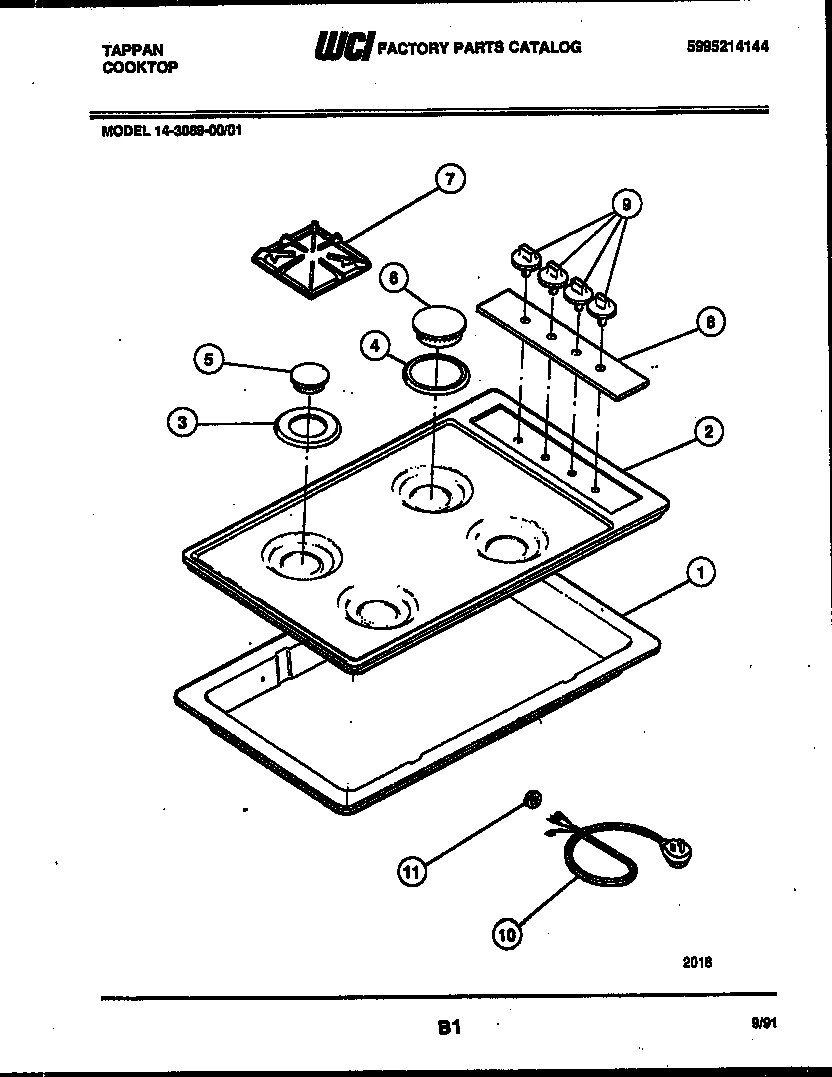 02 - COOKTOP PARTS
