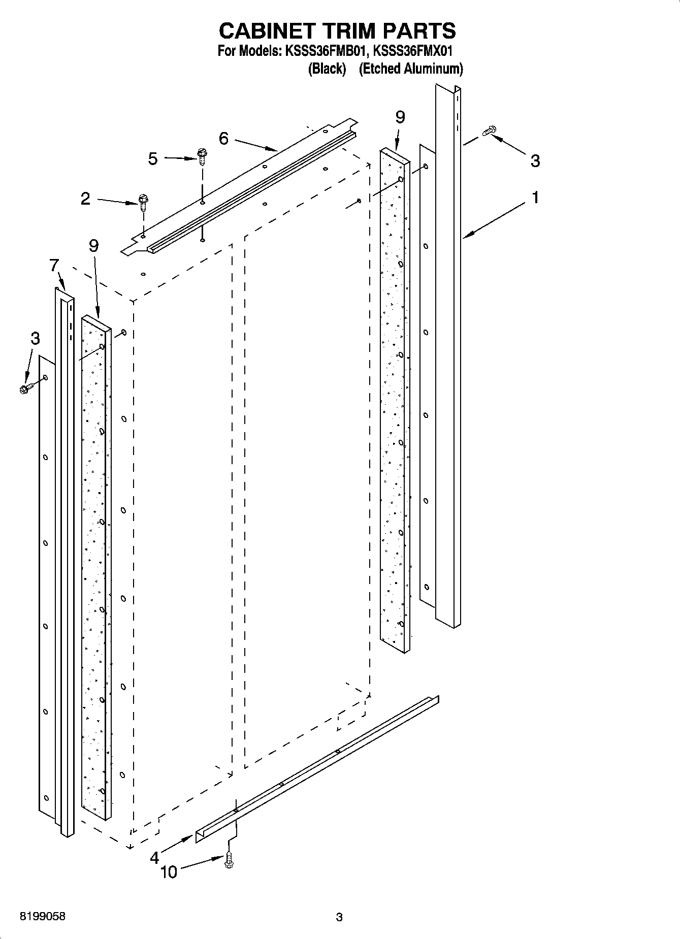 02 - CABINET TRIM PARTS
