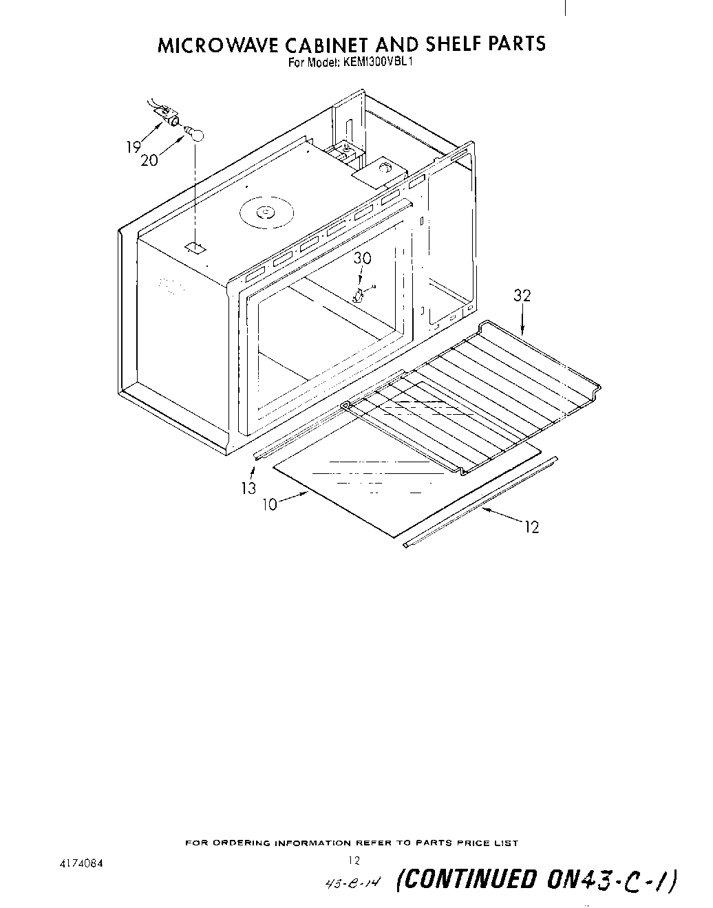 07 - MICROWAVE CABINET AND SHELF
