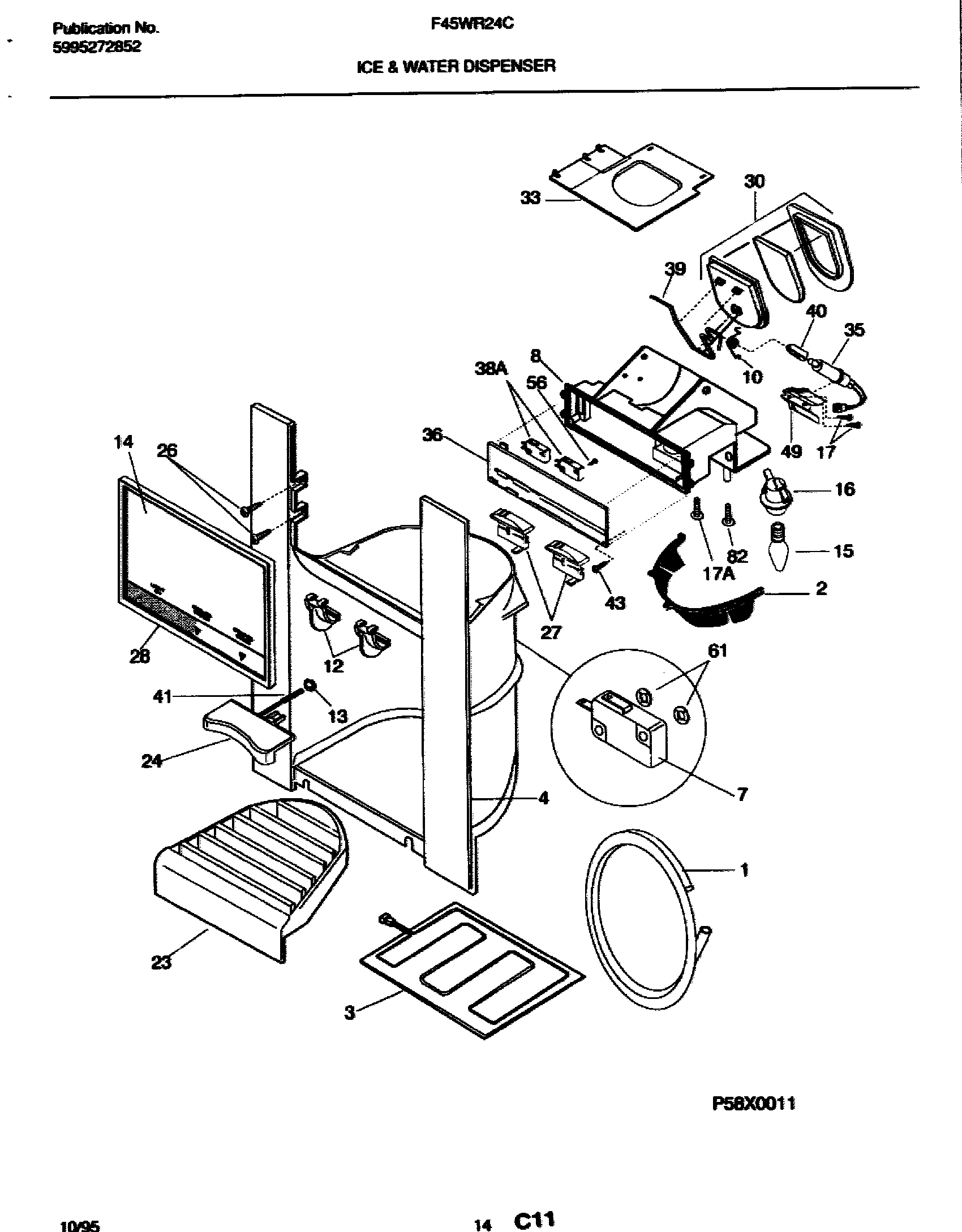 15 - ICE AND WATER DISPENSER