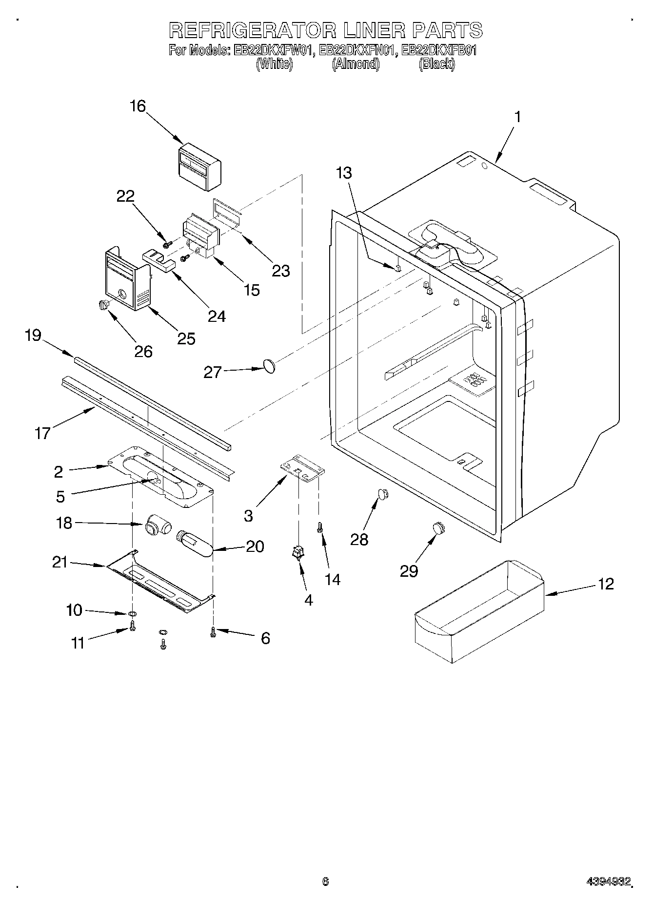 04 - REFRIGERATOR LINER
