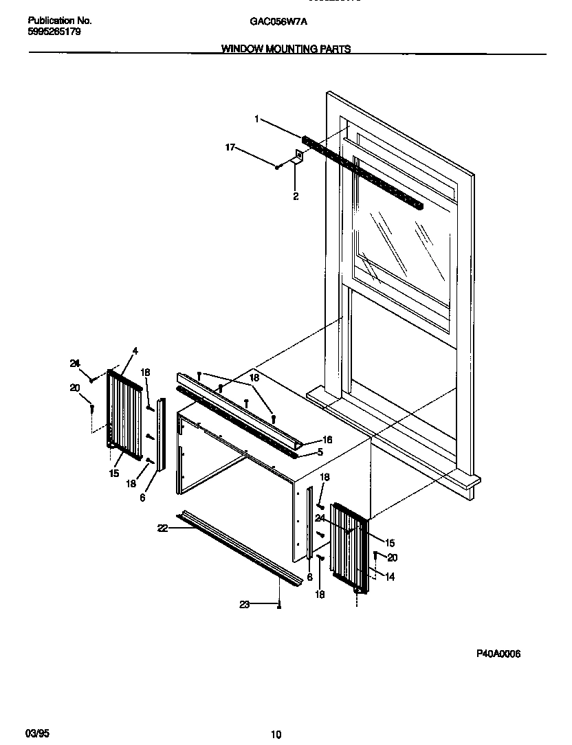 06 - WINDOW MOUNTING PARTS