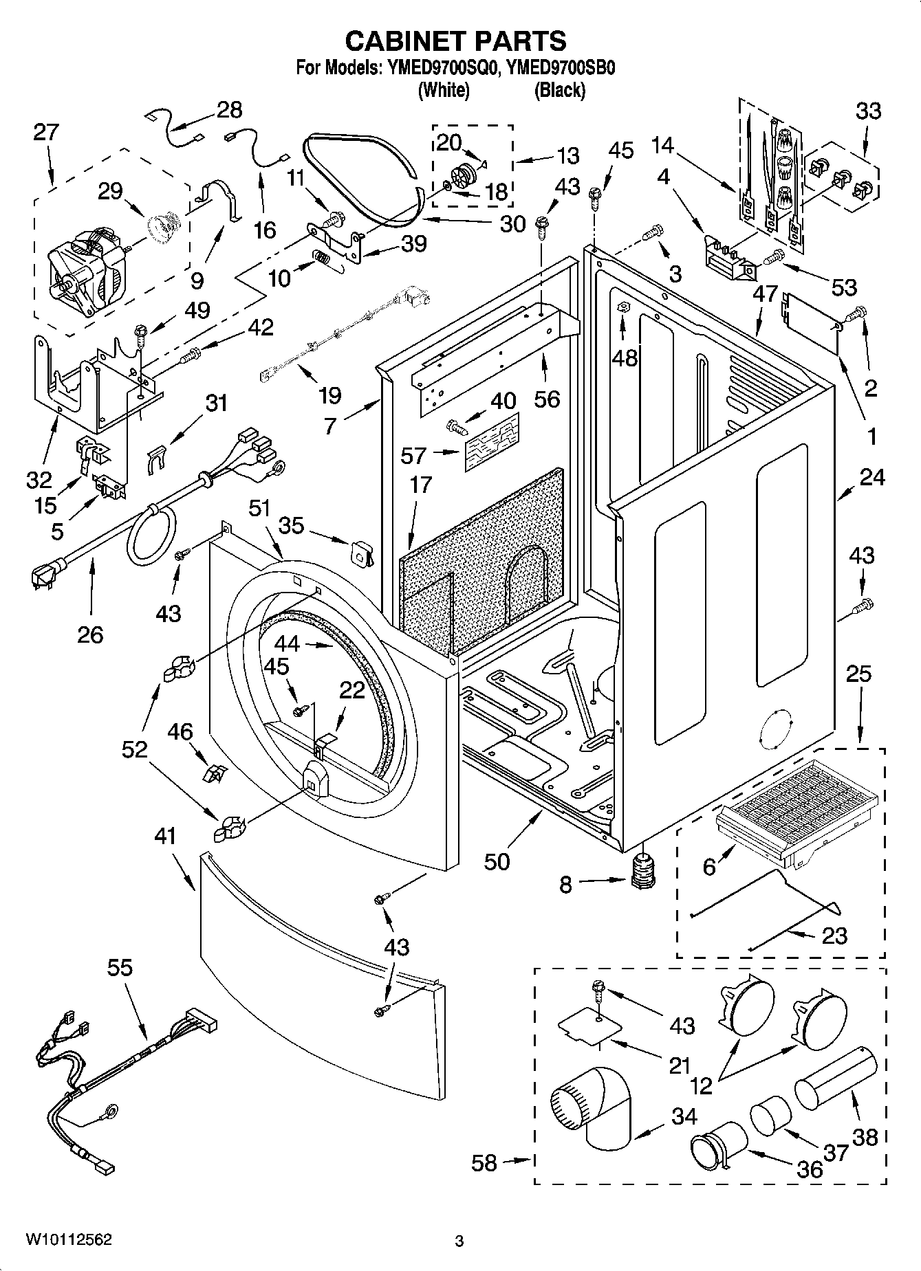 02 - CABINET PARTS