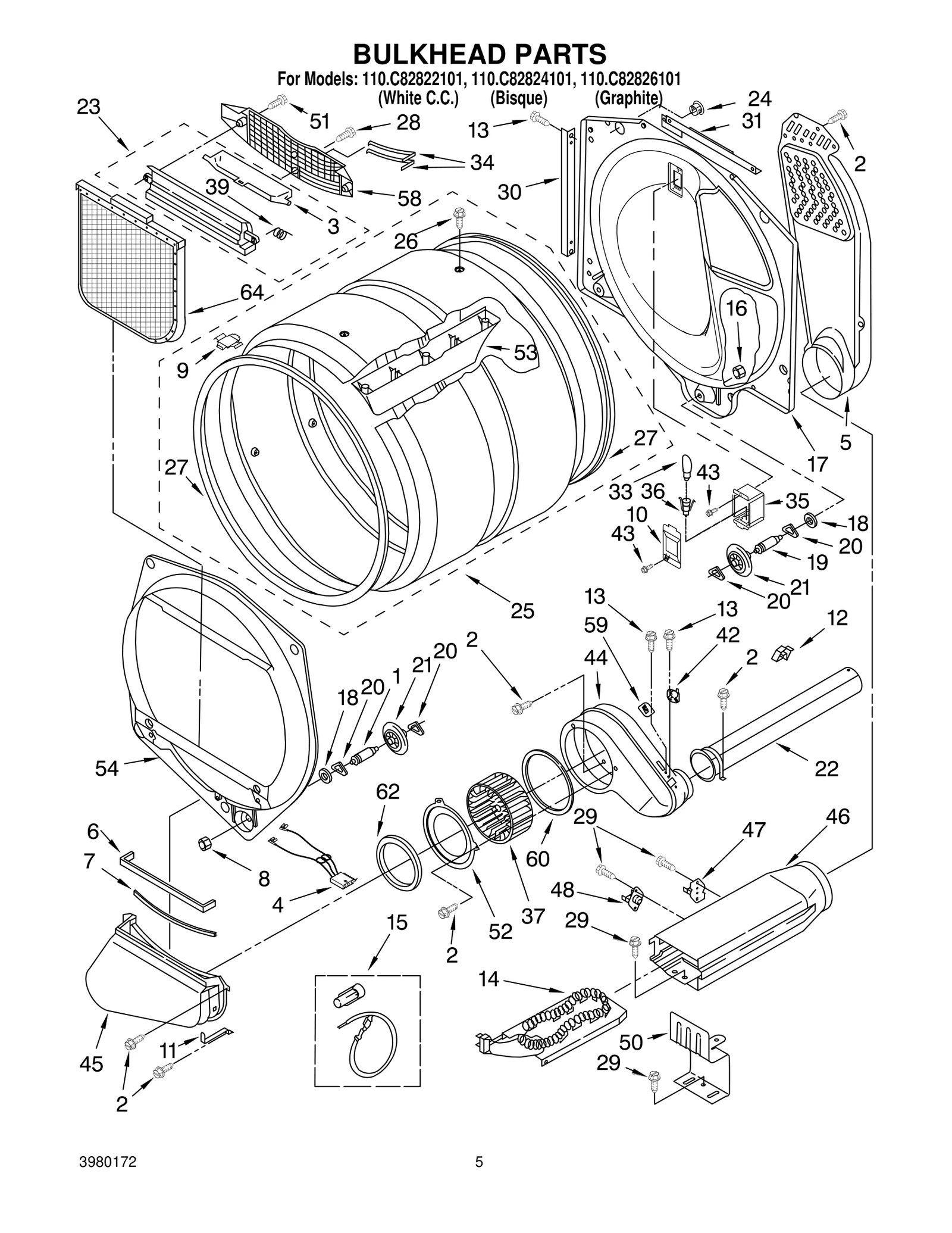 BULKHEAD PARTS
