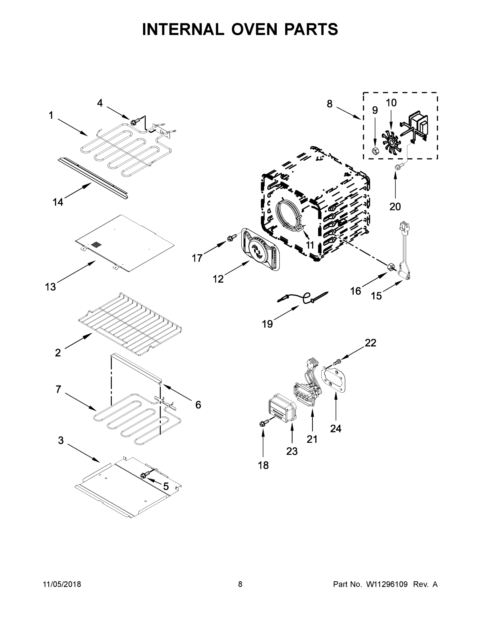 05 - INTERNAL OVEN PARTS