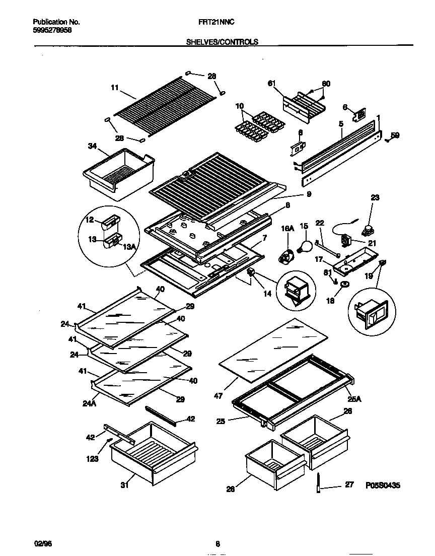 04 - SHELVES/CONTROLS