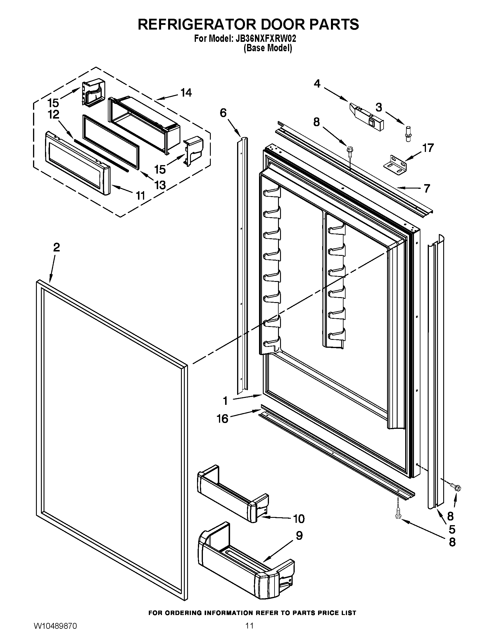 07 - REFRIGERATOR DOOR PARTS