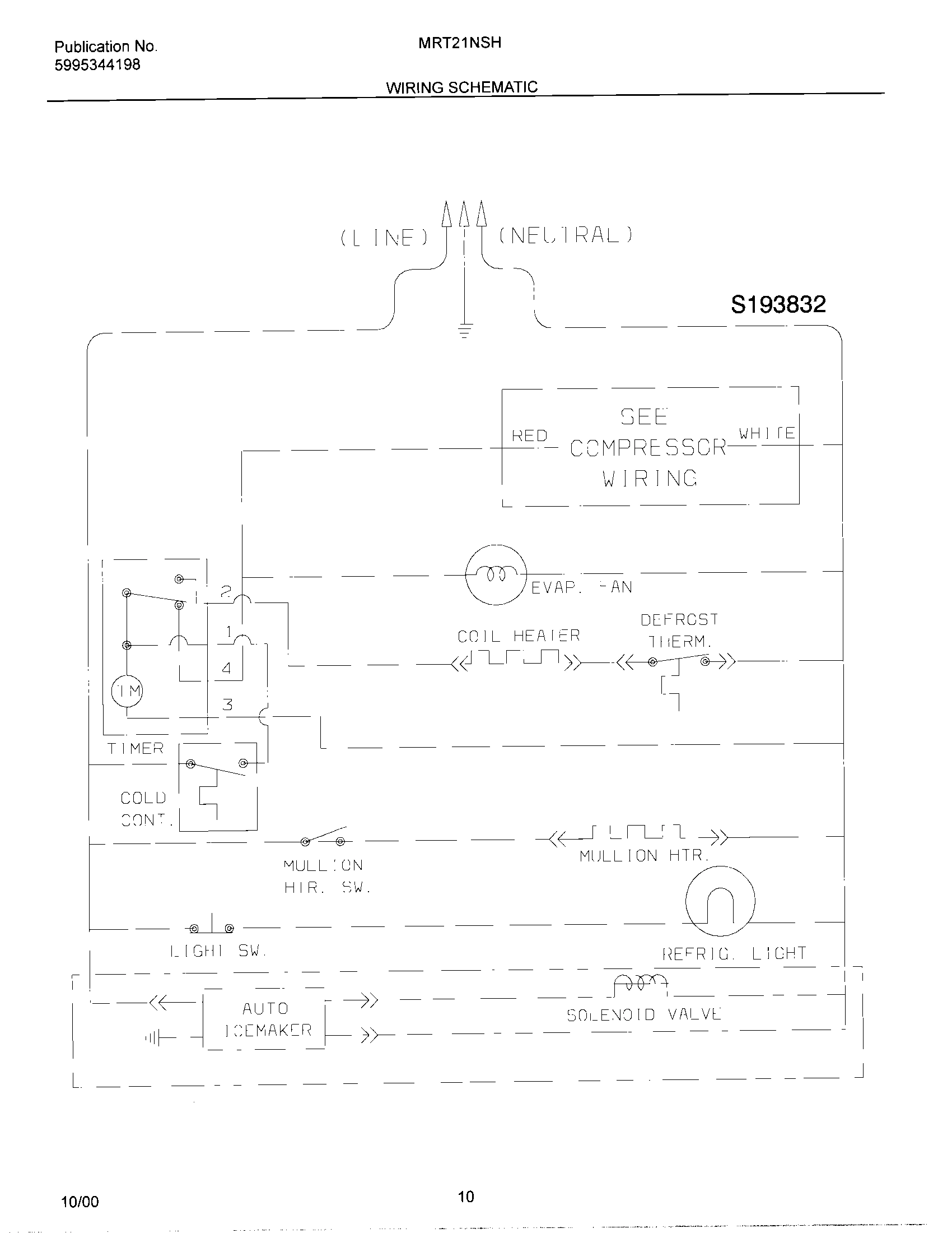 10 - WIRING SCHEMATIC