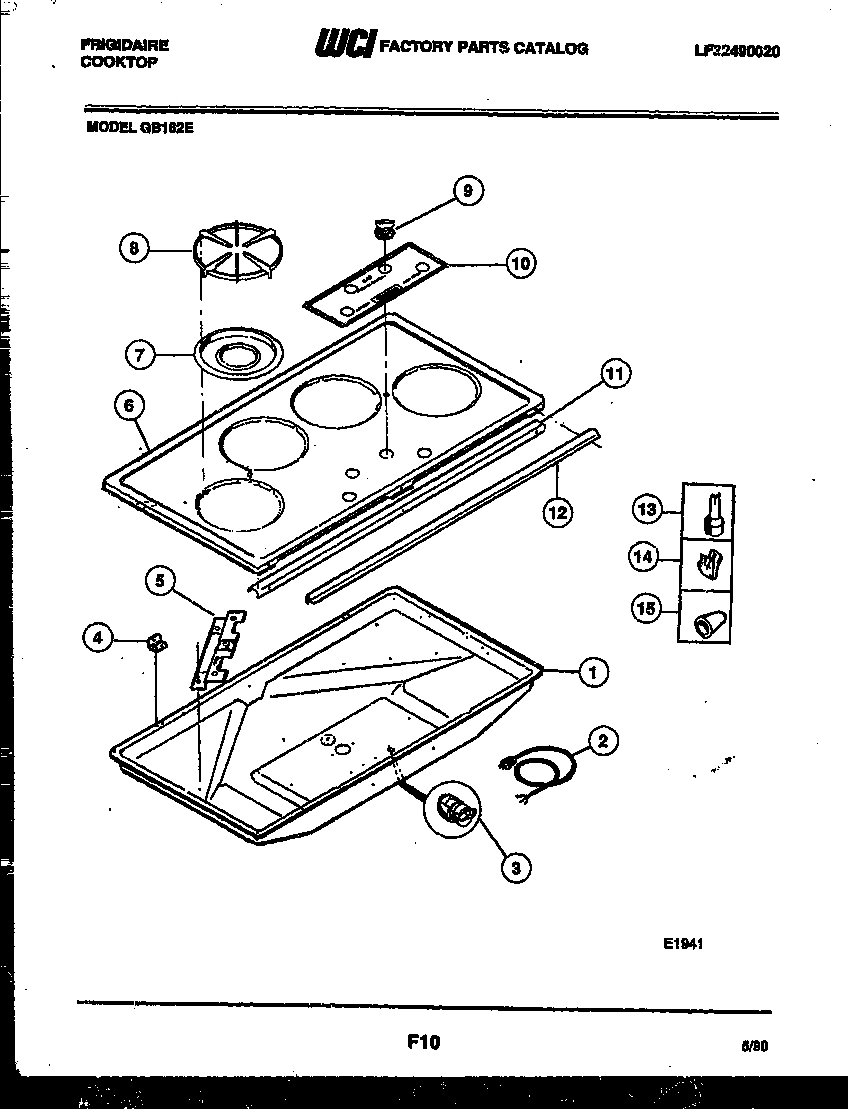02 - CABINET AND CONTROL PARTS