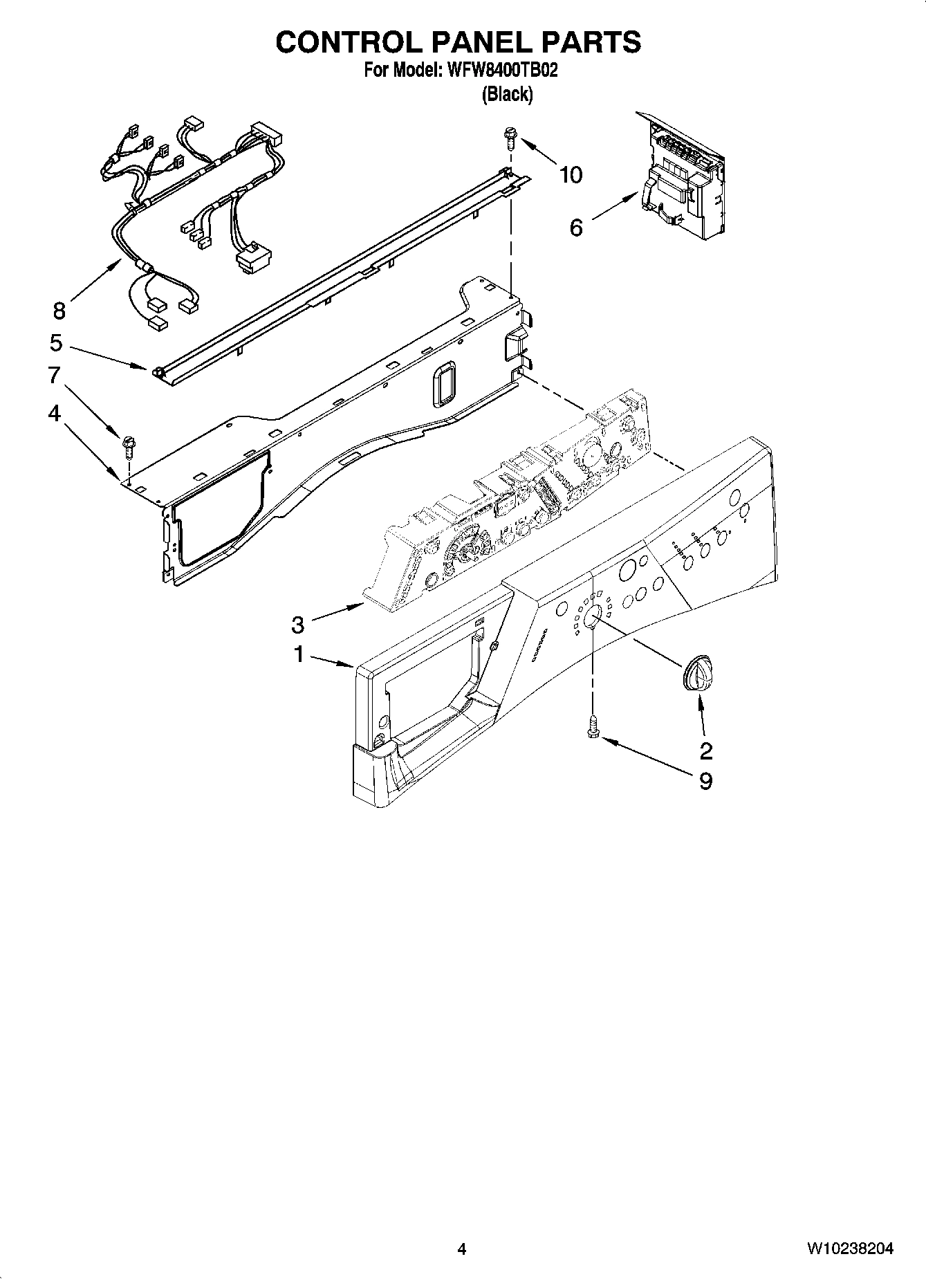 03 - CONTROL PANEL PARTS