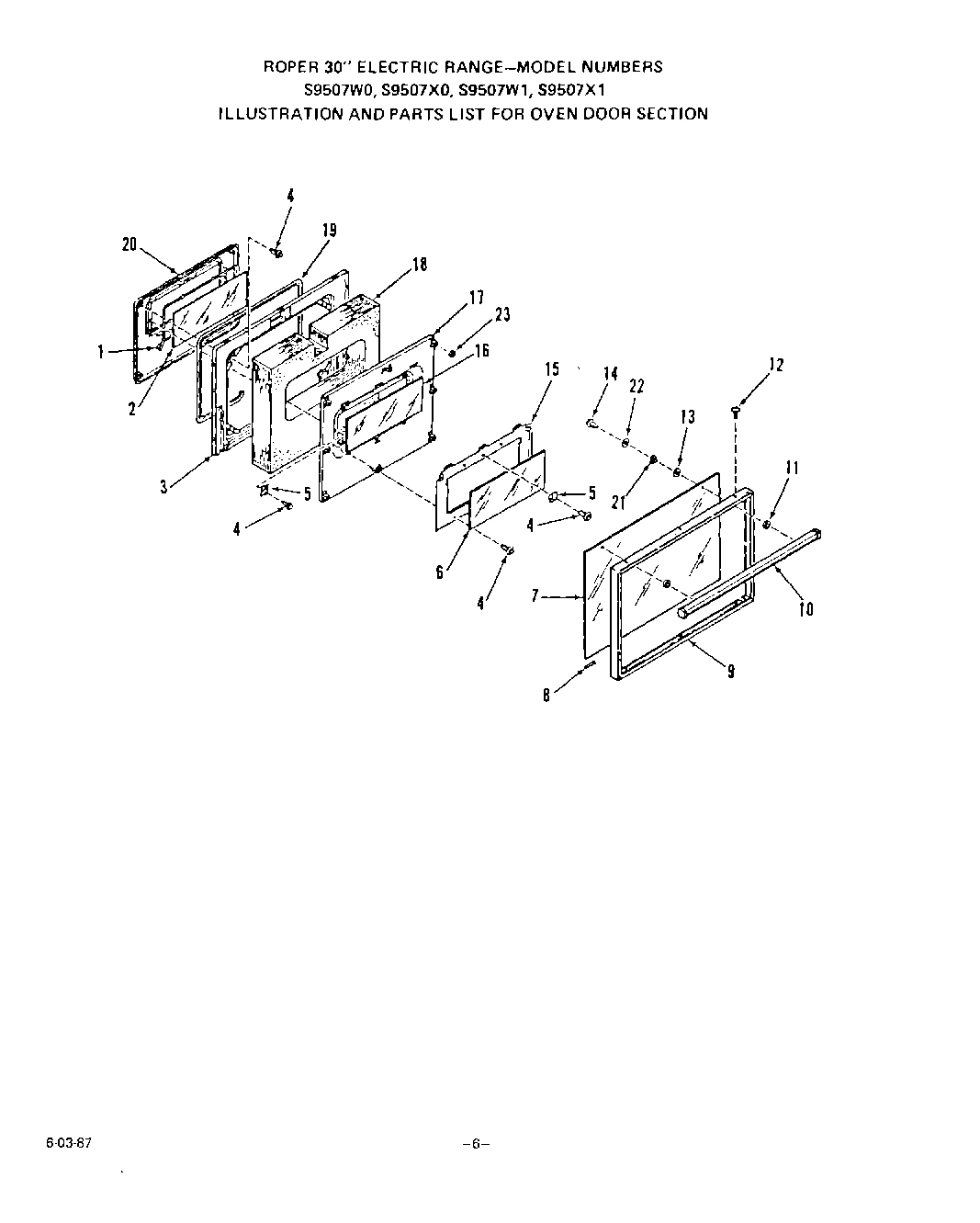 05 - OVEN DOOR