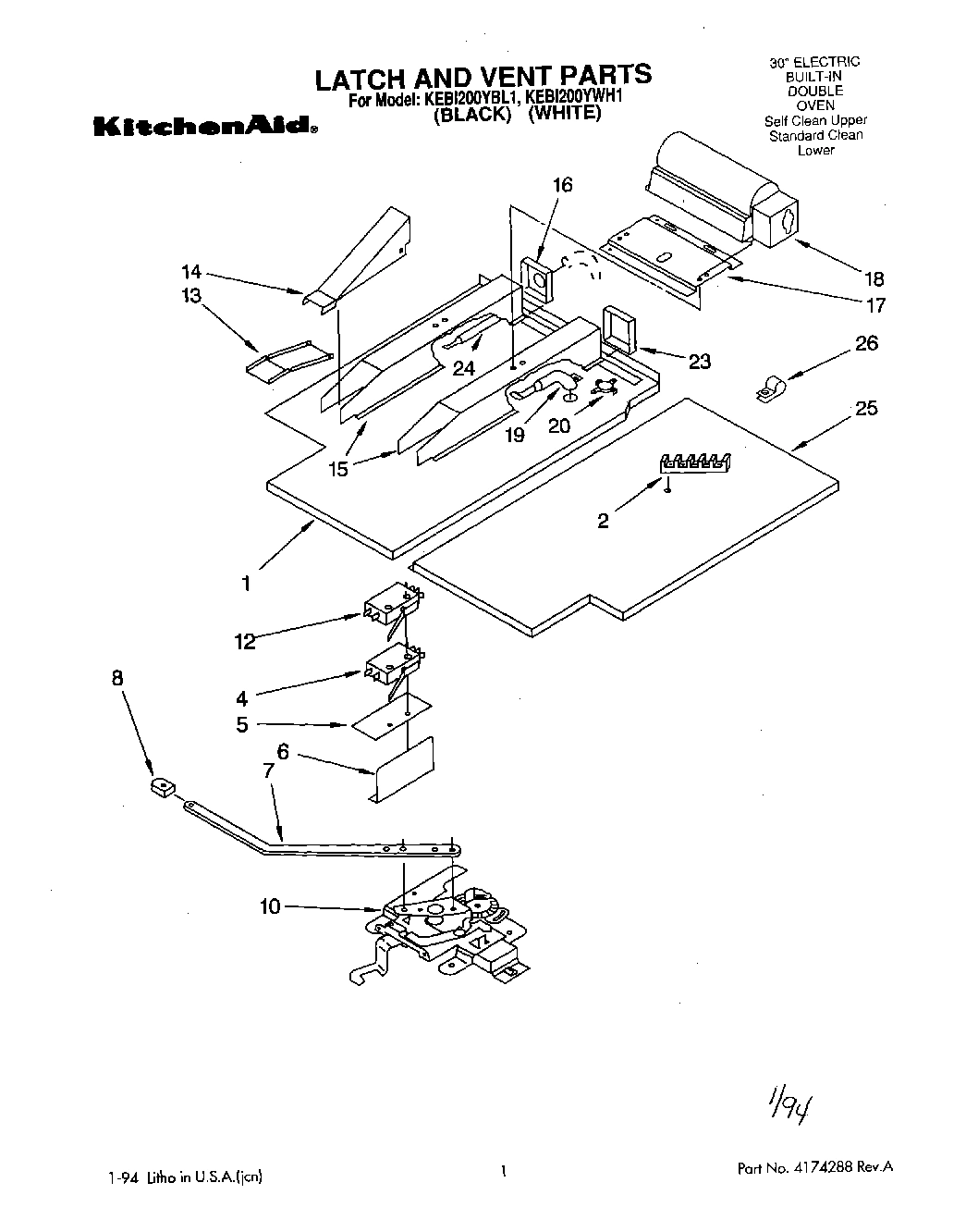01 - LATCH AND VENT, LITERATURE