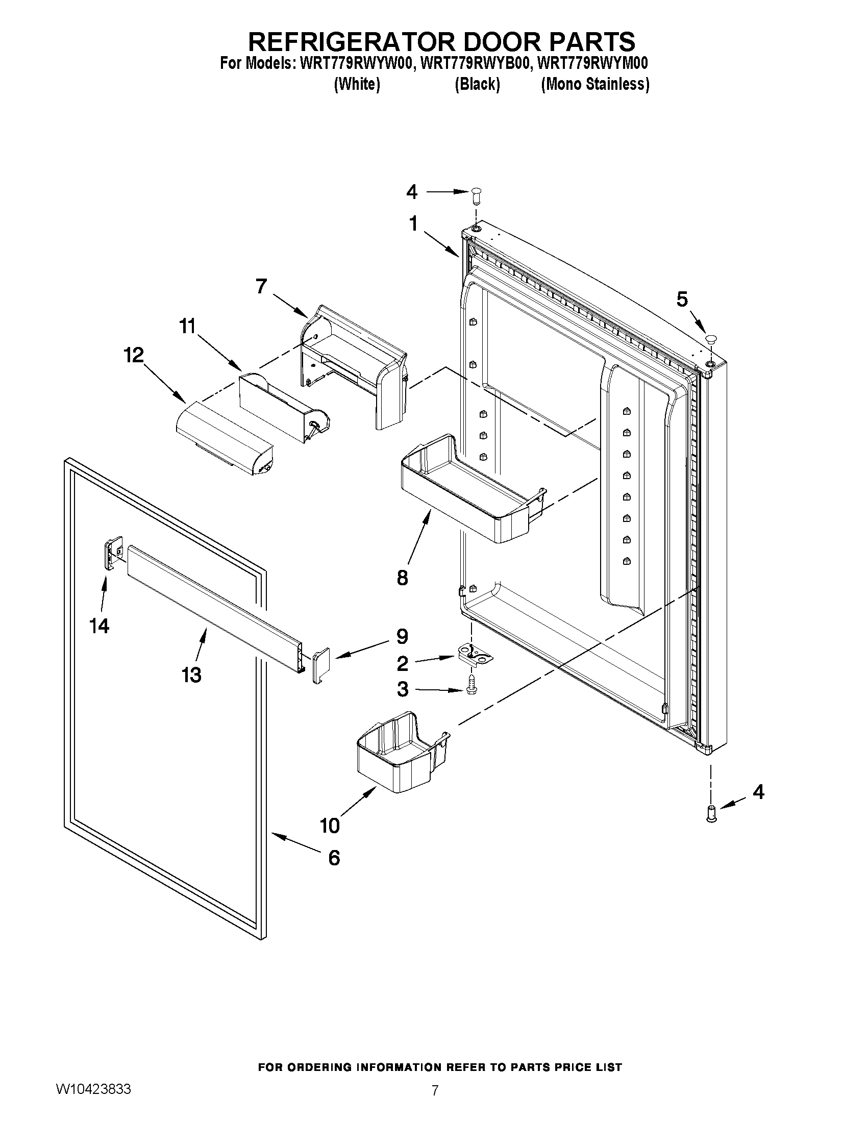 05 - REFRIGERATOR DOOR PARTS