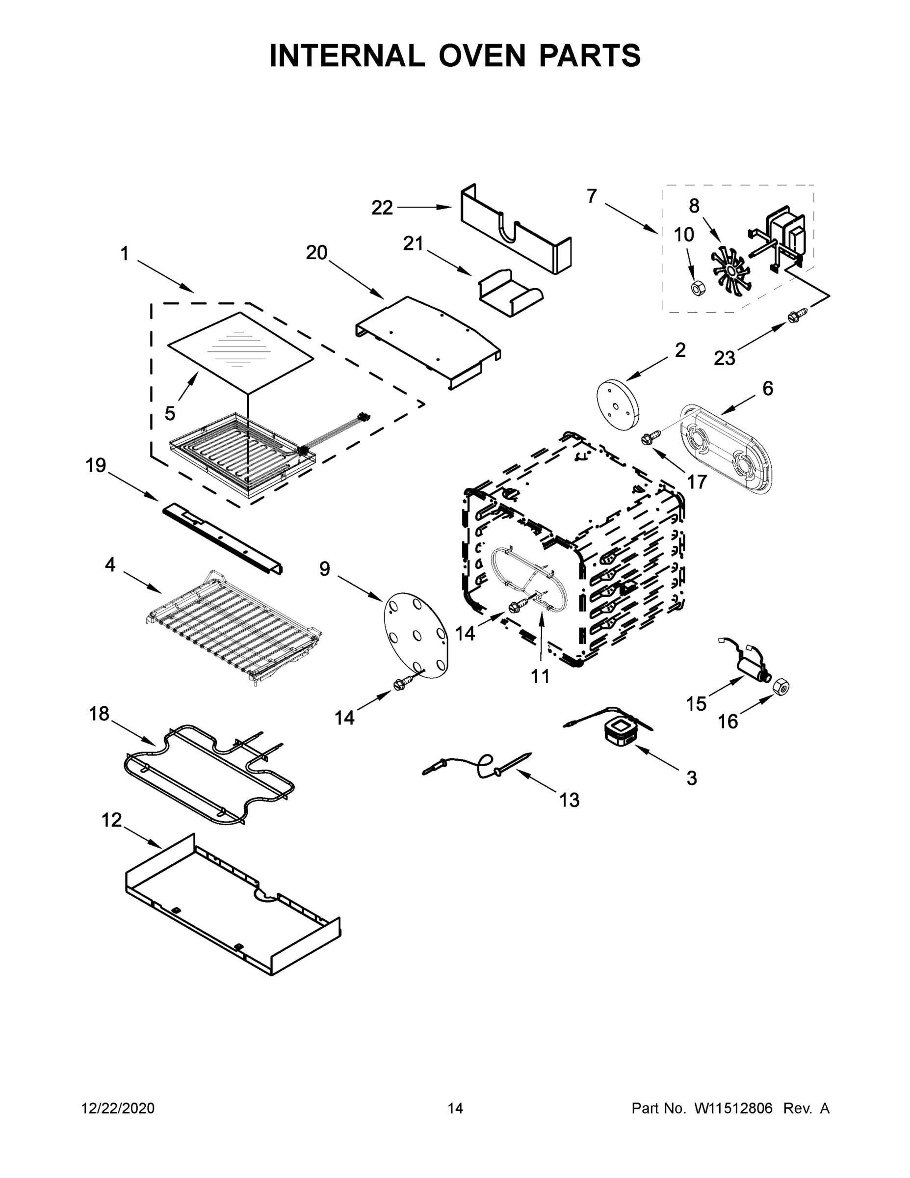 08 - INTERNAL OVEN PARTS