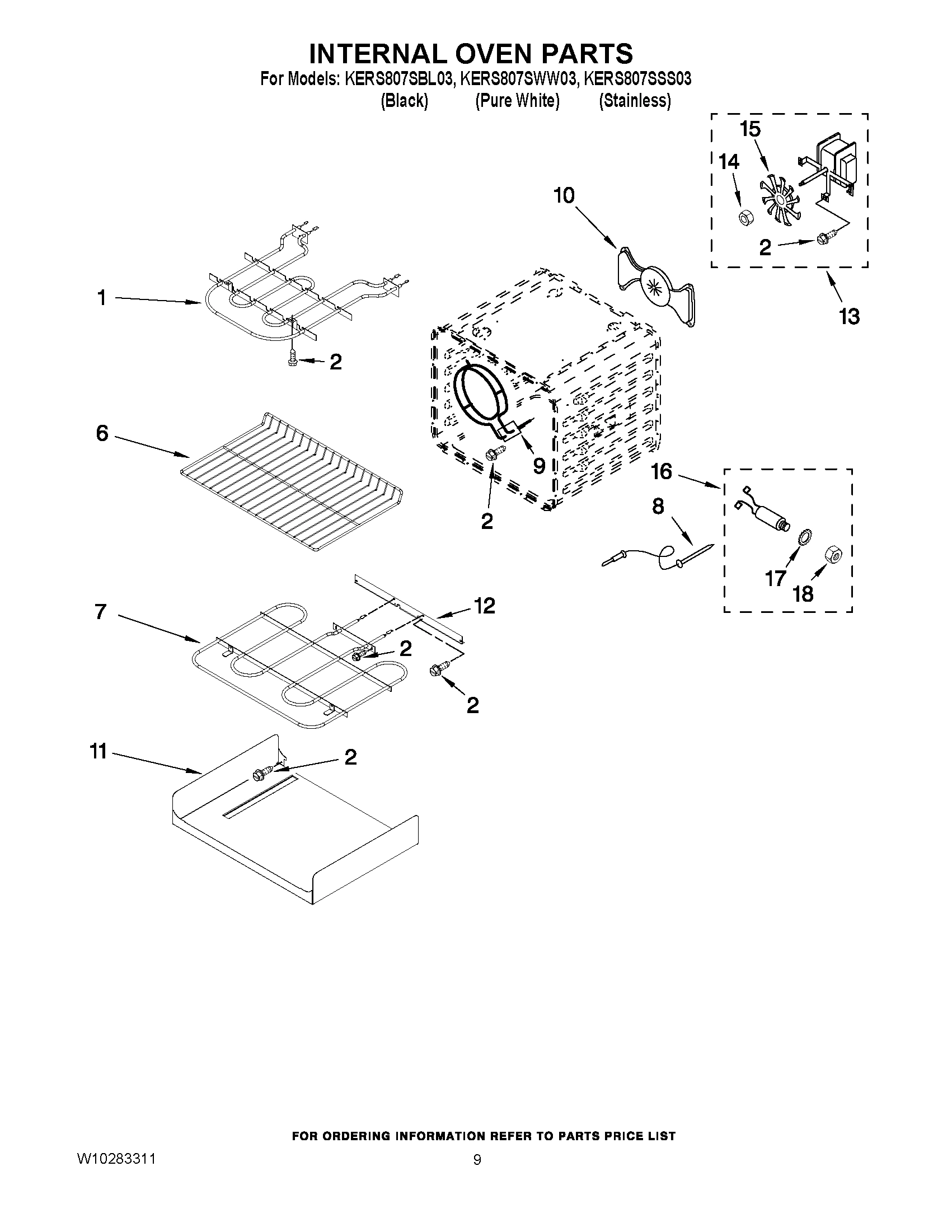 06 - INTERNAL OVEN PARTS